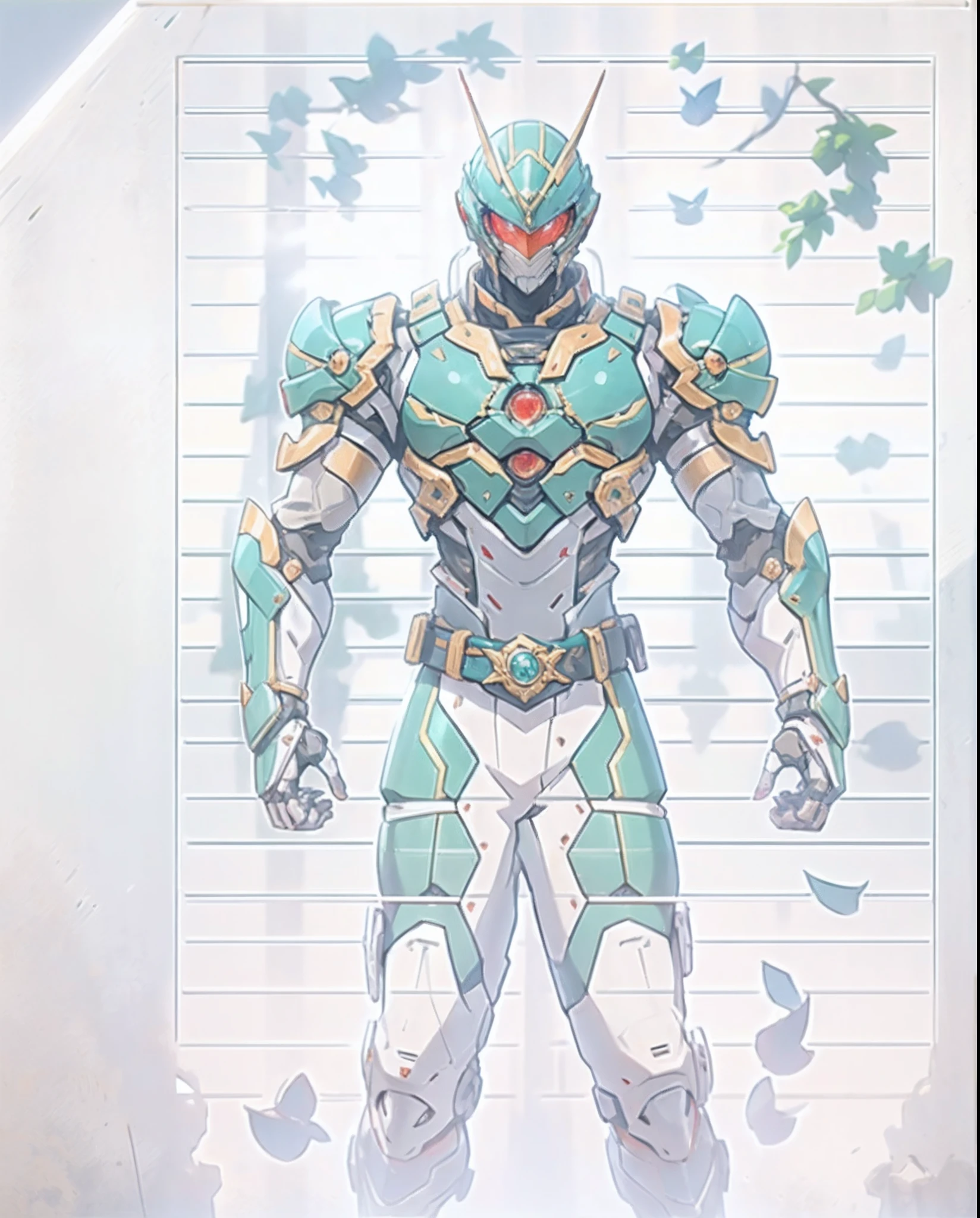 A man wearing a full-face helmet that covers most of his face, adorned in a biomimetic fantasy-style armor, the predominant black color is accented with red textures in the design this character embodies a finely crafted fantasy-style armored warrior design in anime, characterized by a sophisticated and mature manga art style, ((character concept art)), high definition, best quality, ultra-detailed, extremely delicate, anatomically correct, symmetrical face, extremely detailed eyes and face, high quality eyes, creativity, RAW photo, UHD, 16k, (Natural light, cinematic lighting, masterpiece:1.5)