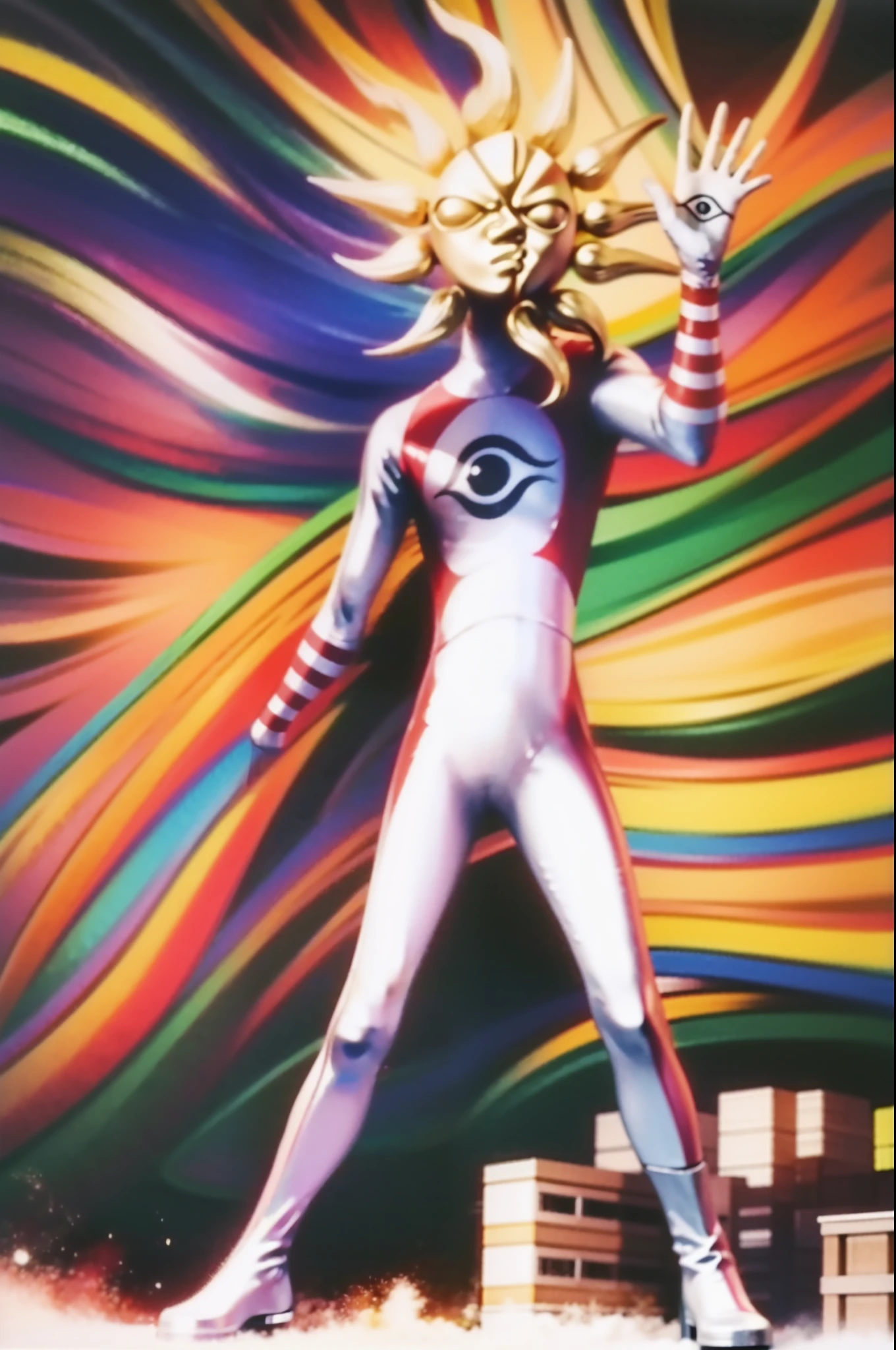 TAROMAN, standing full body