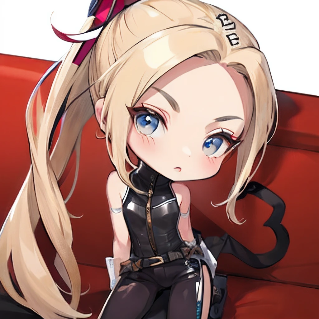 a blond、