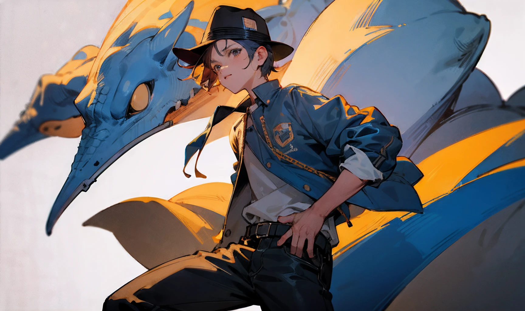 Menino cowboy