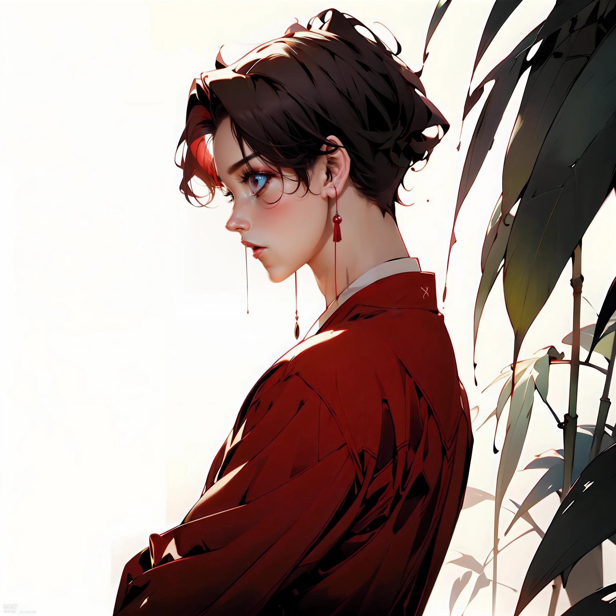 Red clothes image generation