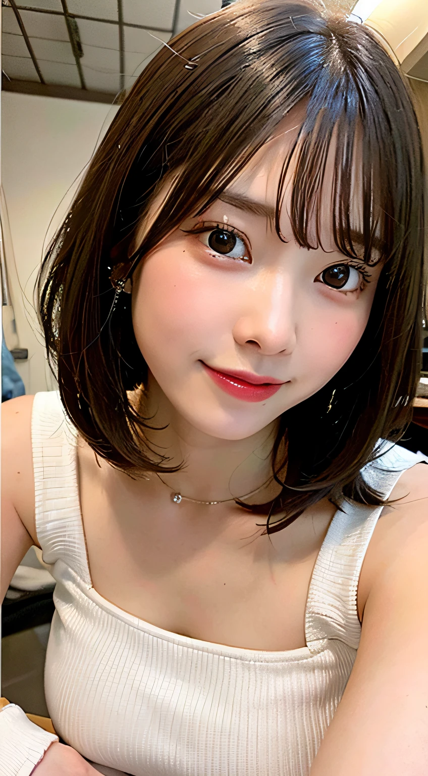 naked、One Girl, (beautiful girl, Delicate girl:1.3), (:1.3),
break, plaid pattern bra, plaid pattern panties,
break, (病院のベッド
break, Very beautiful eyes, (Symmetrical eyes:1.3),
break, Small breasts, Brown eyes, Parted bangs, Brown Hair, (Upper teeth, 最高のsmile:0.2),
break, (Eye and facial details:1.0),
break, (masterpiece, Highest quality, Very detailed, Detailed face, 8k)smile、Are standing