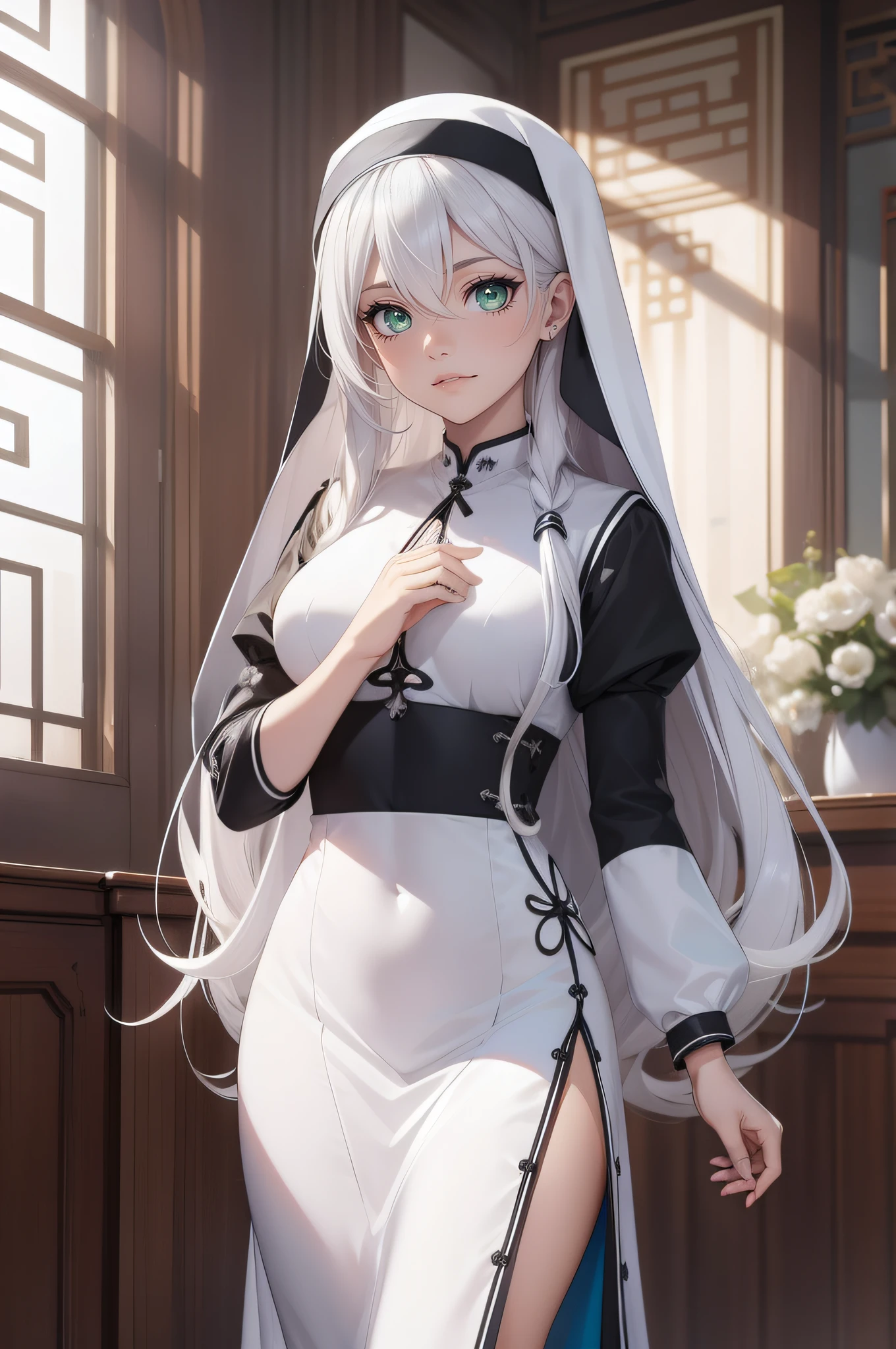 green eyes