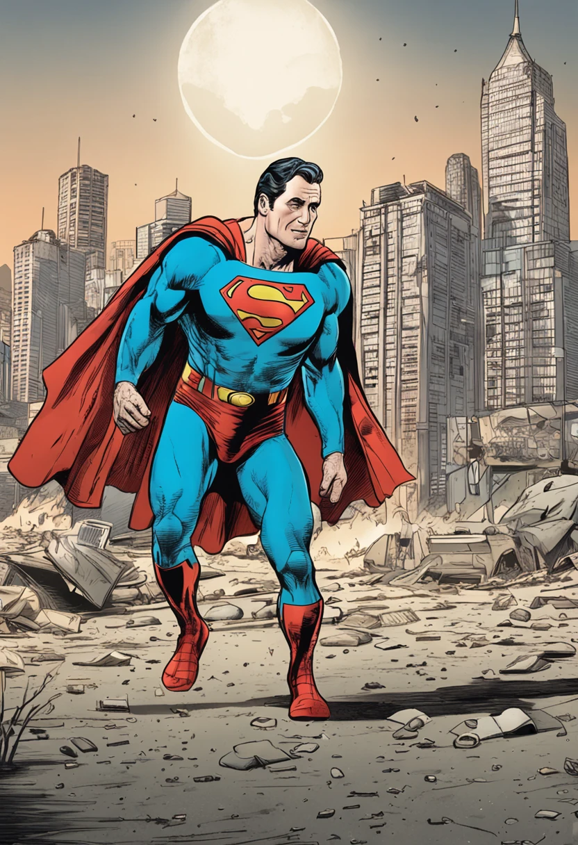 gerar uma mistura de superman com saul goodman
