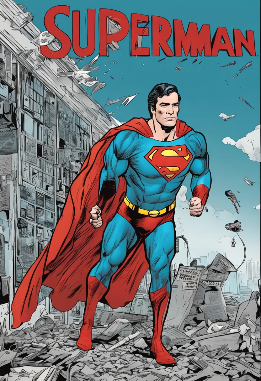 gerar uma mistura de superman com saul goodman