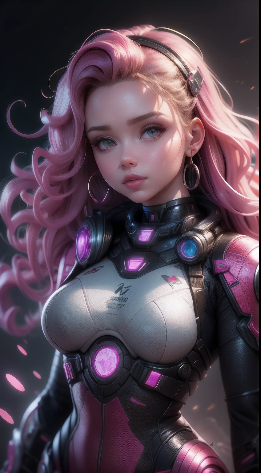 Realistic Barbie, medium curly hair, hdr, hyper HD, 64k, Studio lighting, profesional photo, Highly data-based, conceito, trending on artstationh, illusory engine, Vivid colors, Bokeh, Unscale the image, Scarlett Johansson's face