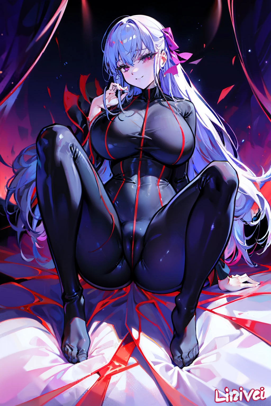 full body suits huge tit Big ass seductiv a smile Obscene lines Whip thighs Playing with feet