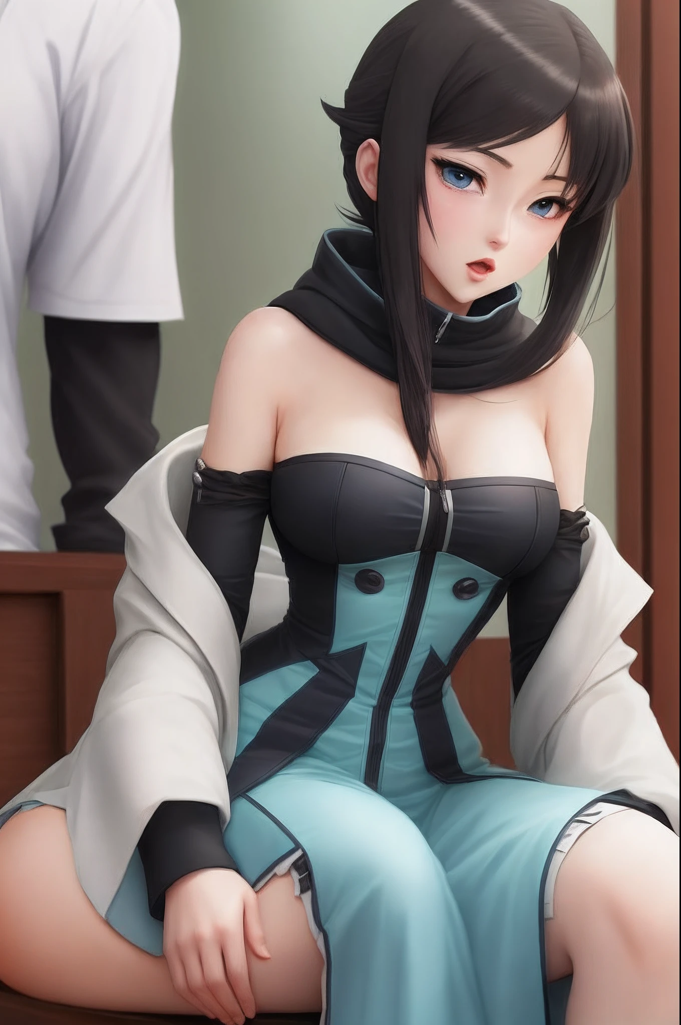Sexually exposed anime female characters