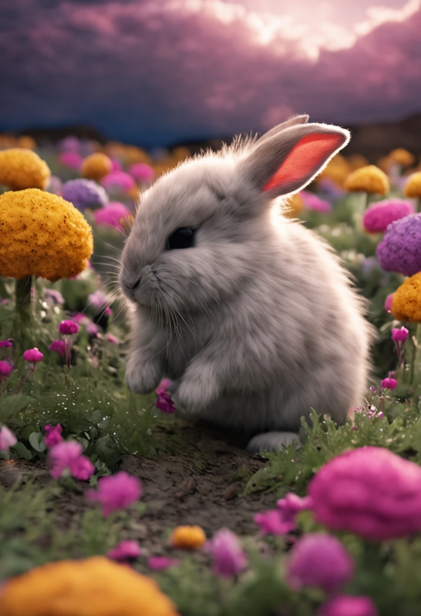 Little bunny, bouncing Prairie, cute, lots of critters