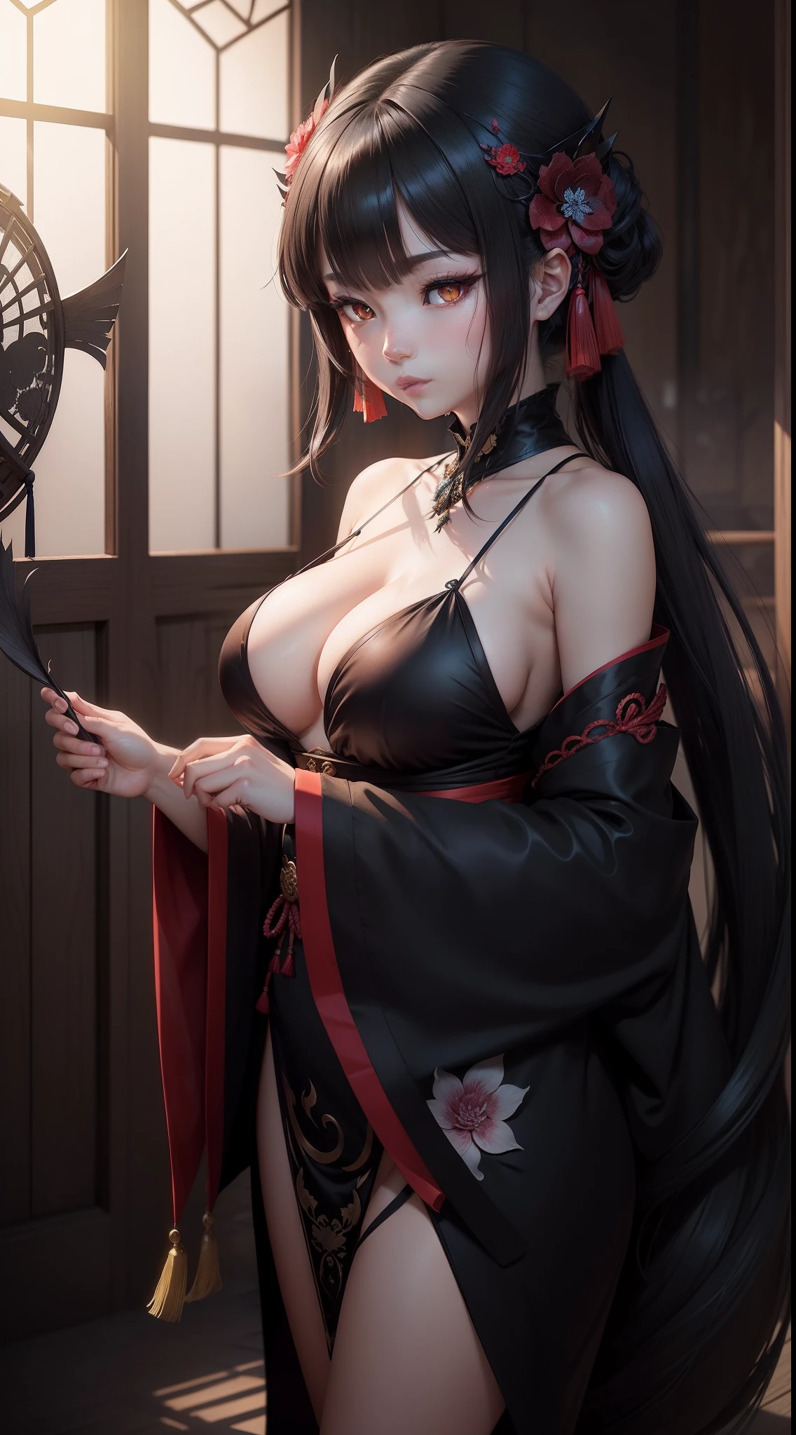 A captivating Ayakashi lurks in the shadows, captivating your attention with its enigmatic presence. You'll desire to unravel its secrets and take action to discover its story.