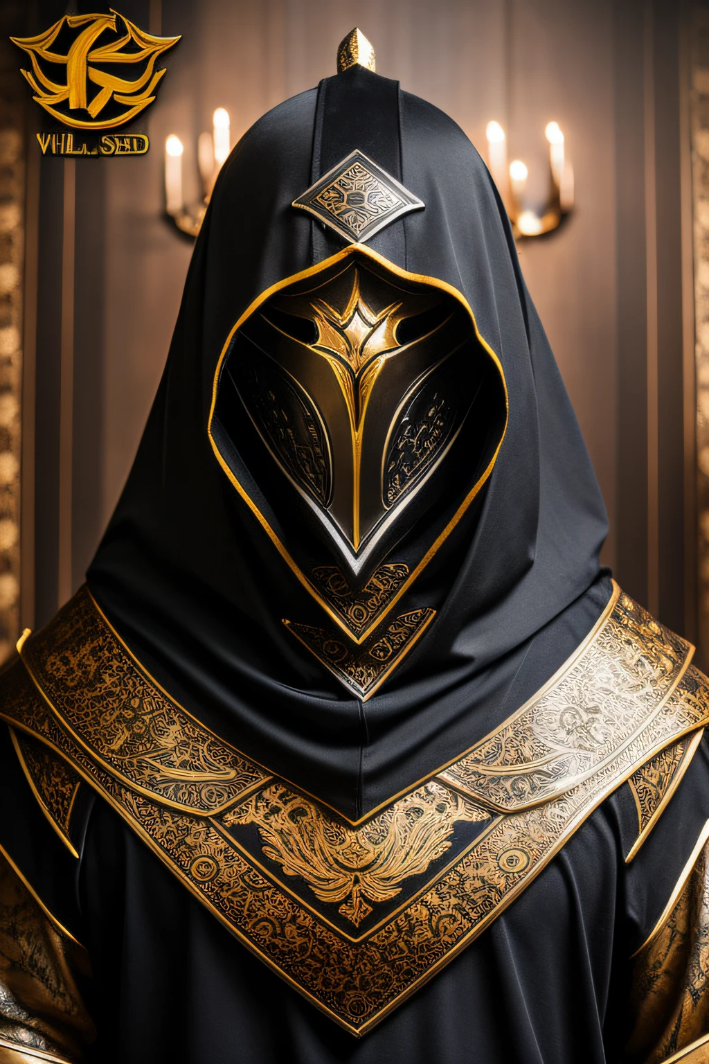 Will Lord whispered a pistol。Male killer hood mask modern style