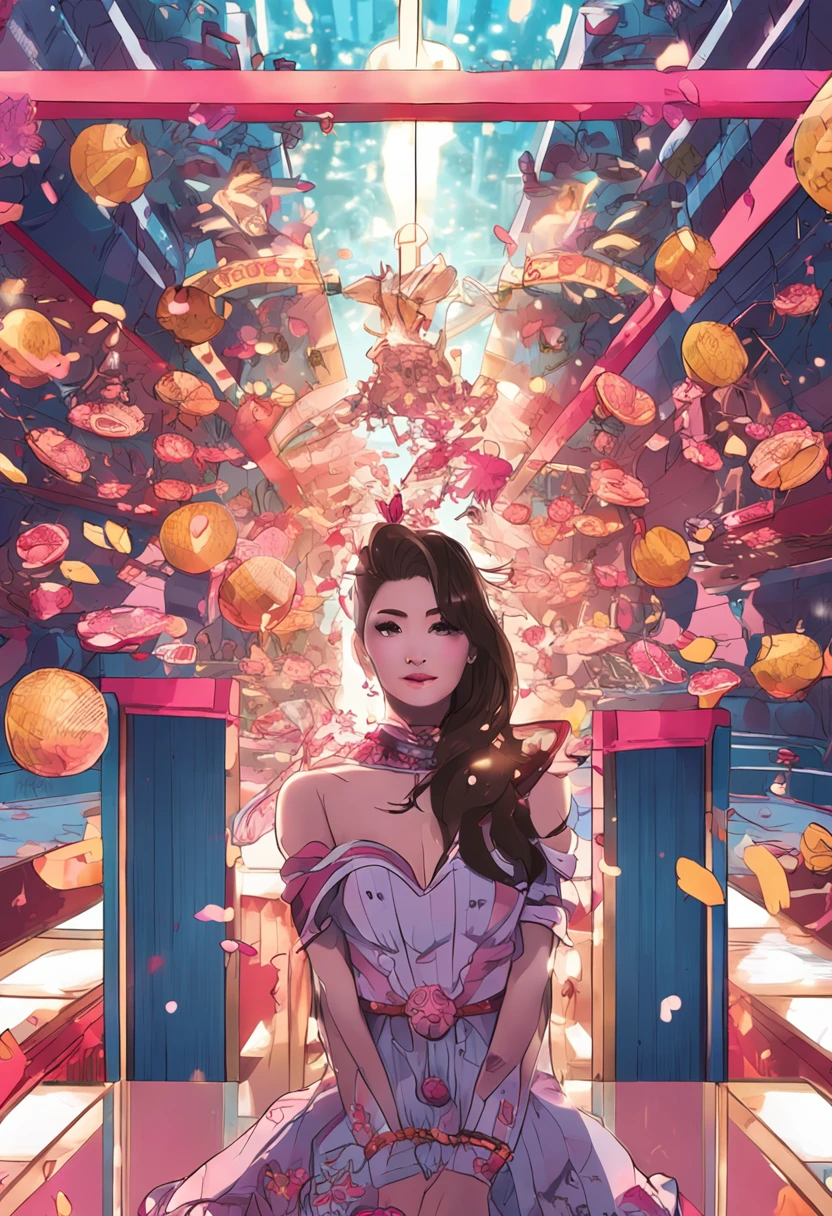 Lori huge breasts cleavage,Melon seed face,Single Eyelids,petty eyes,chineseidol