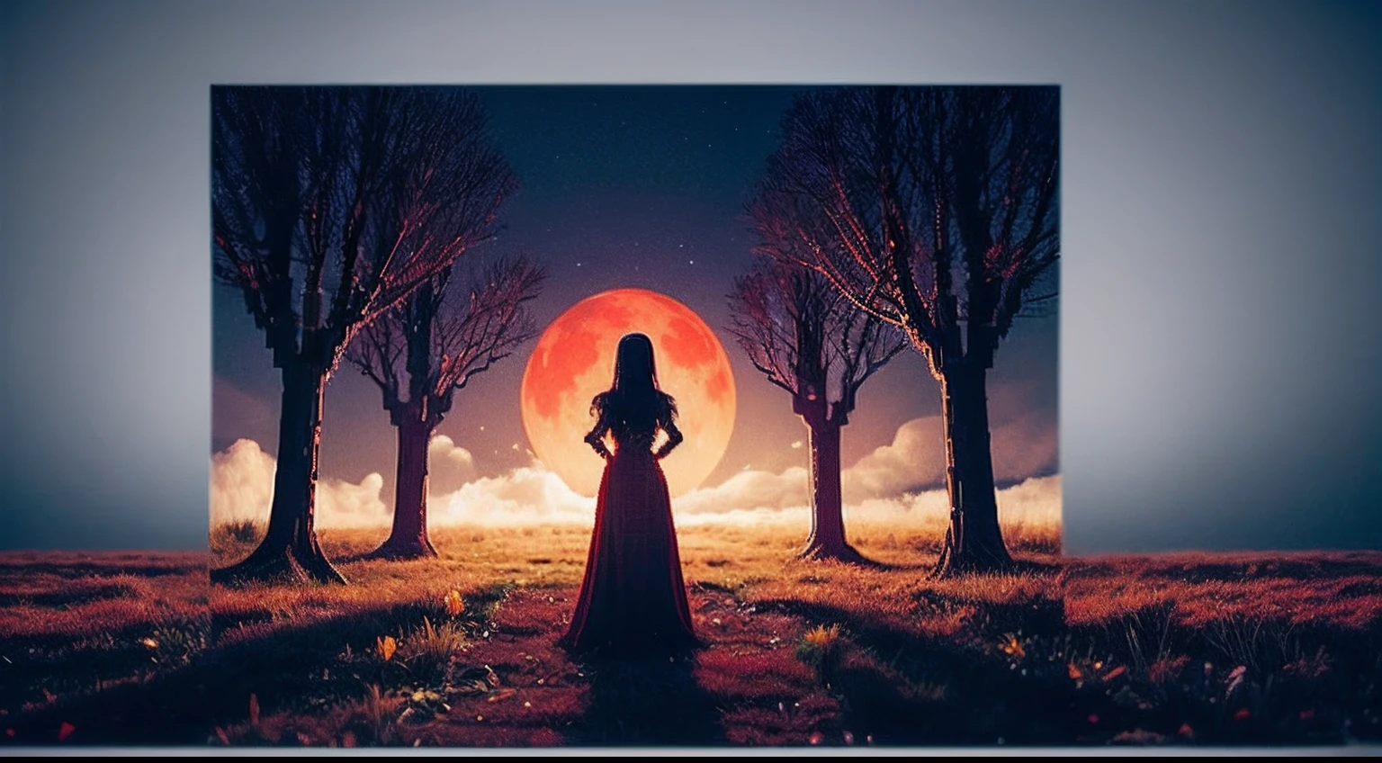 pixel game，scenography，fantastical scenes，Bloody moonlit night，Red Moon，Vampires，the bats，levitating， Pixel art #pixelart