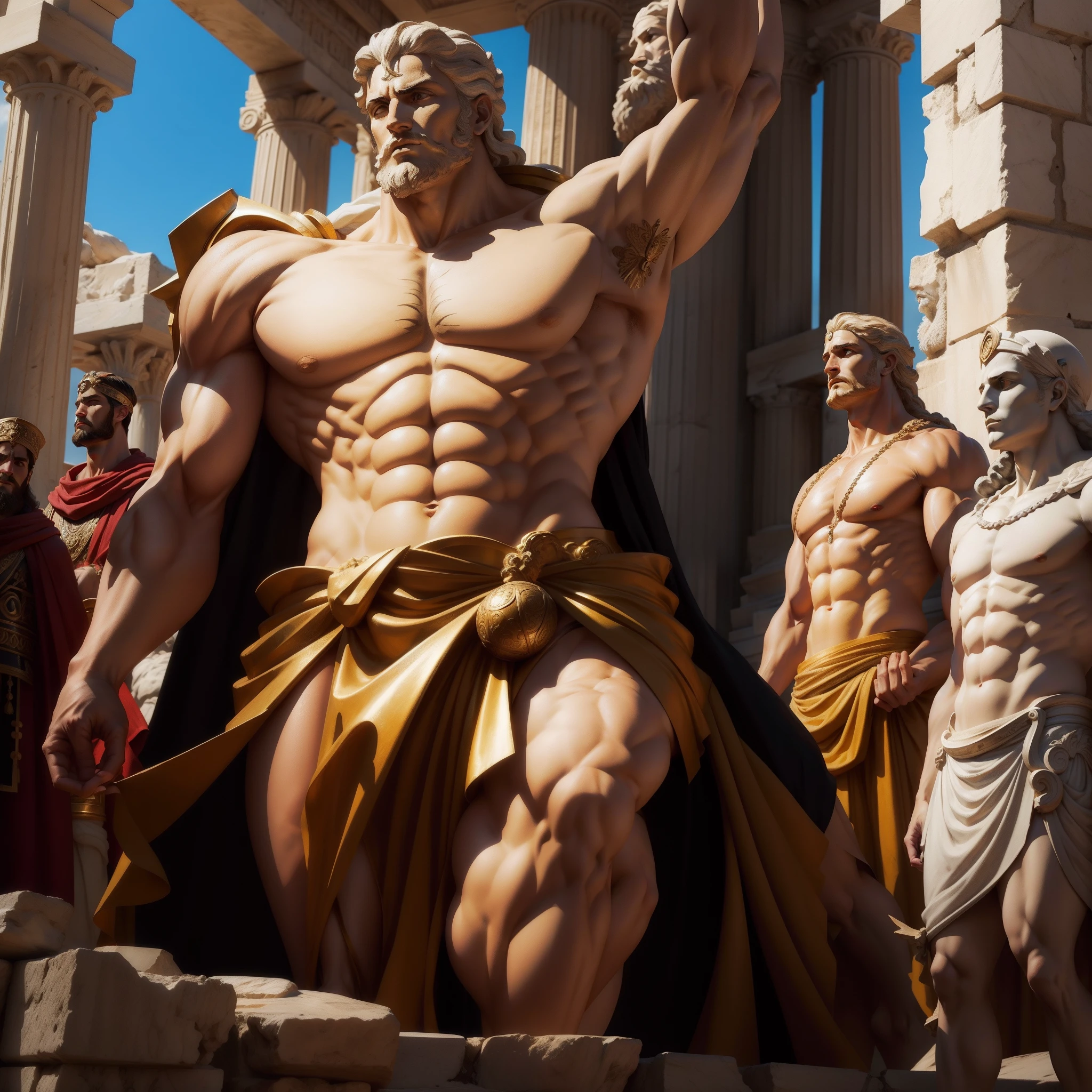 Greek gods,immensity,Sense of oppression,Noble
