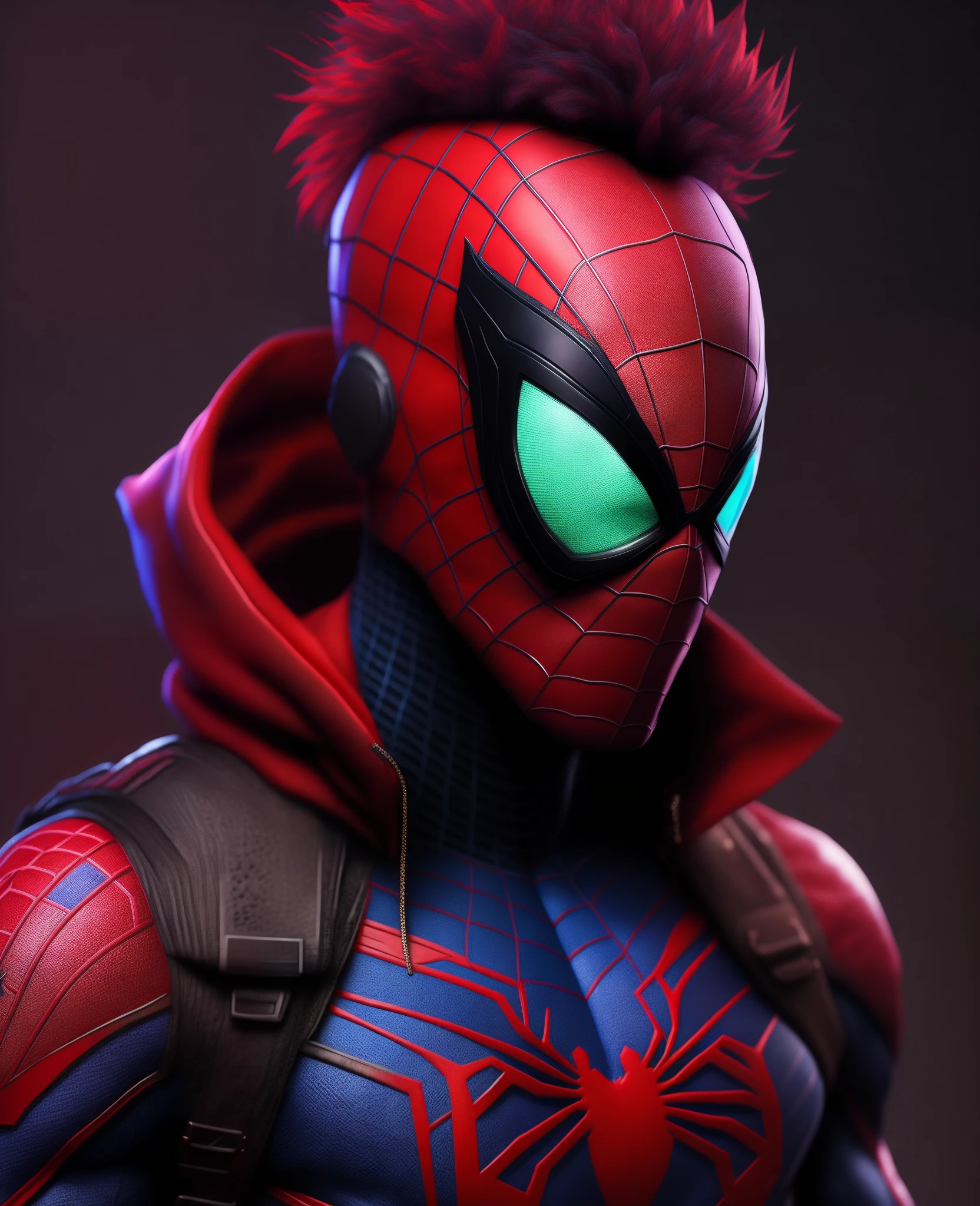 8k,Spidey,punk