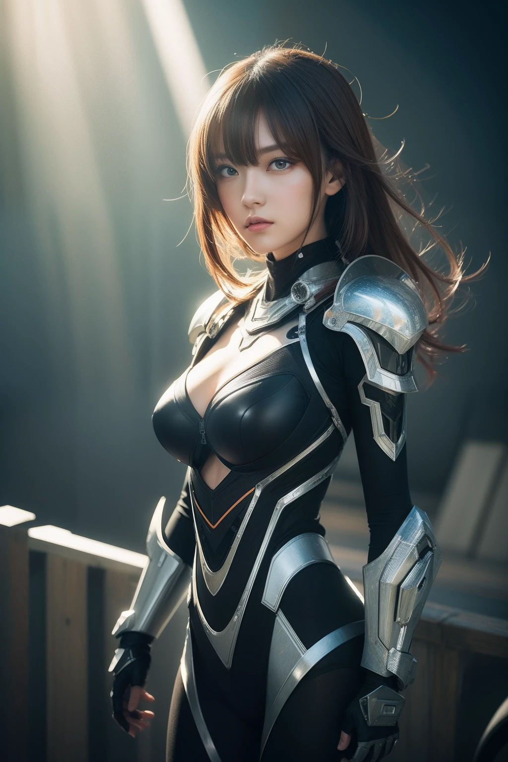 Best quality,Masterpiece,Realistic,professional,Vivid colors,Ultra-fine painting,Portrait,anime big breast,Photogram,number art,Fantasyart,3d graphic,Cinematic_lighting,Strong_rim_Light,rim-light,Ambient_Light,Tyndall effect,moodylighting,Huge_filesize,Real,female pervert,Mecha musume,Cyborg,Tights combat suit,Power armor,Cut clothes,Japanese_Armor,one side up,shmup,remains,rubble_废墟,(Extremely detailed Cg Unity 8K wallpaper),(((Masterpiece))),(((Best quality))),((Ultra-detailed)),(Best Illustration),((An extremely delicate and beautiful)),Dynamic Angle,Wind,classic,Spring,(Detailed light),(Sunlight),Beautiful and delicate water,(Painting),(Sketch),(full bloom),(Shine),