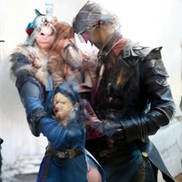 Realistic characters