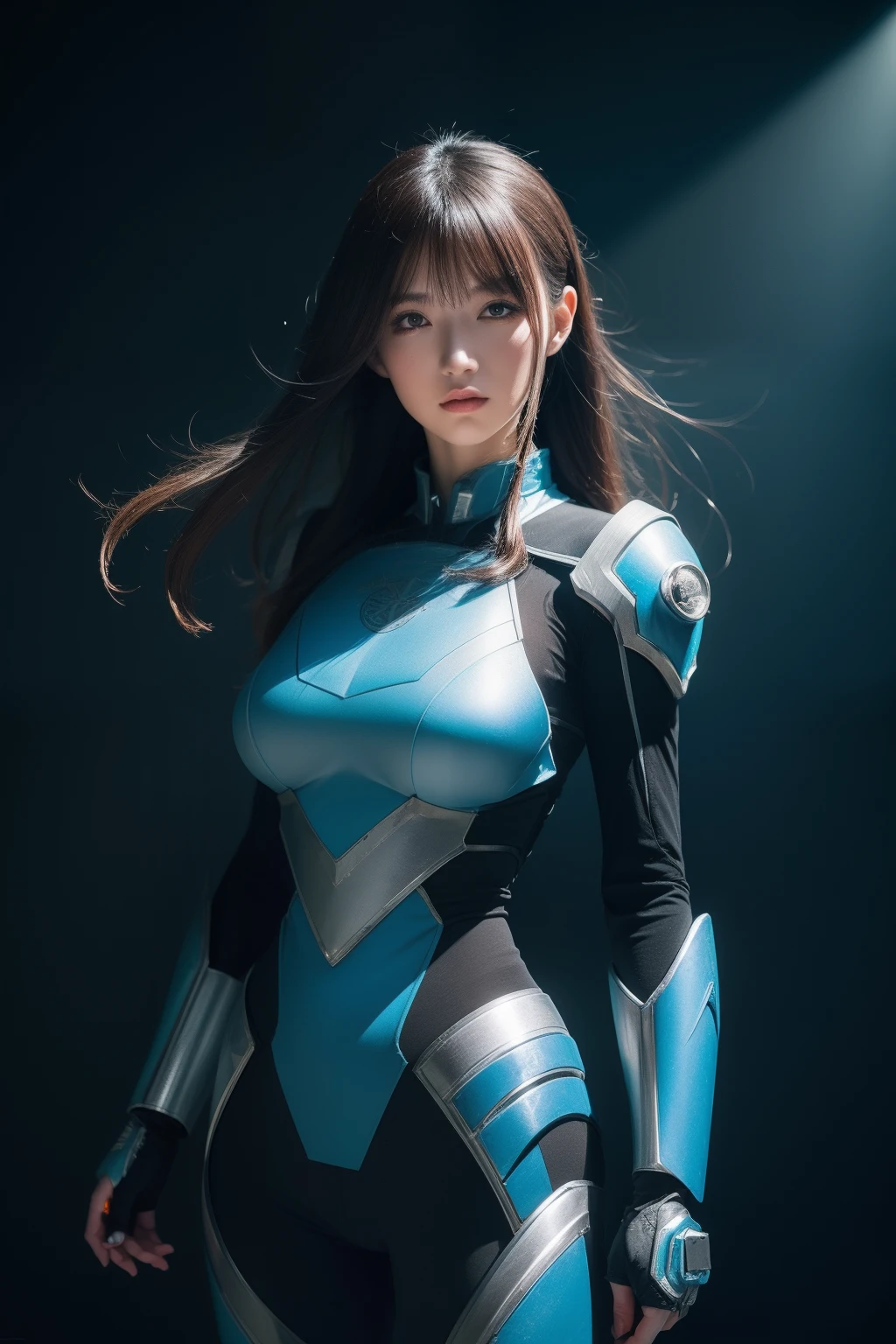 Costumes made from futuristic materials created with nanotechnology。Color-changing fabric and self-repairing dresseetallic texture that reflects light、Costumes with haptic feedback。