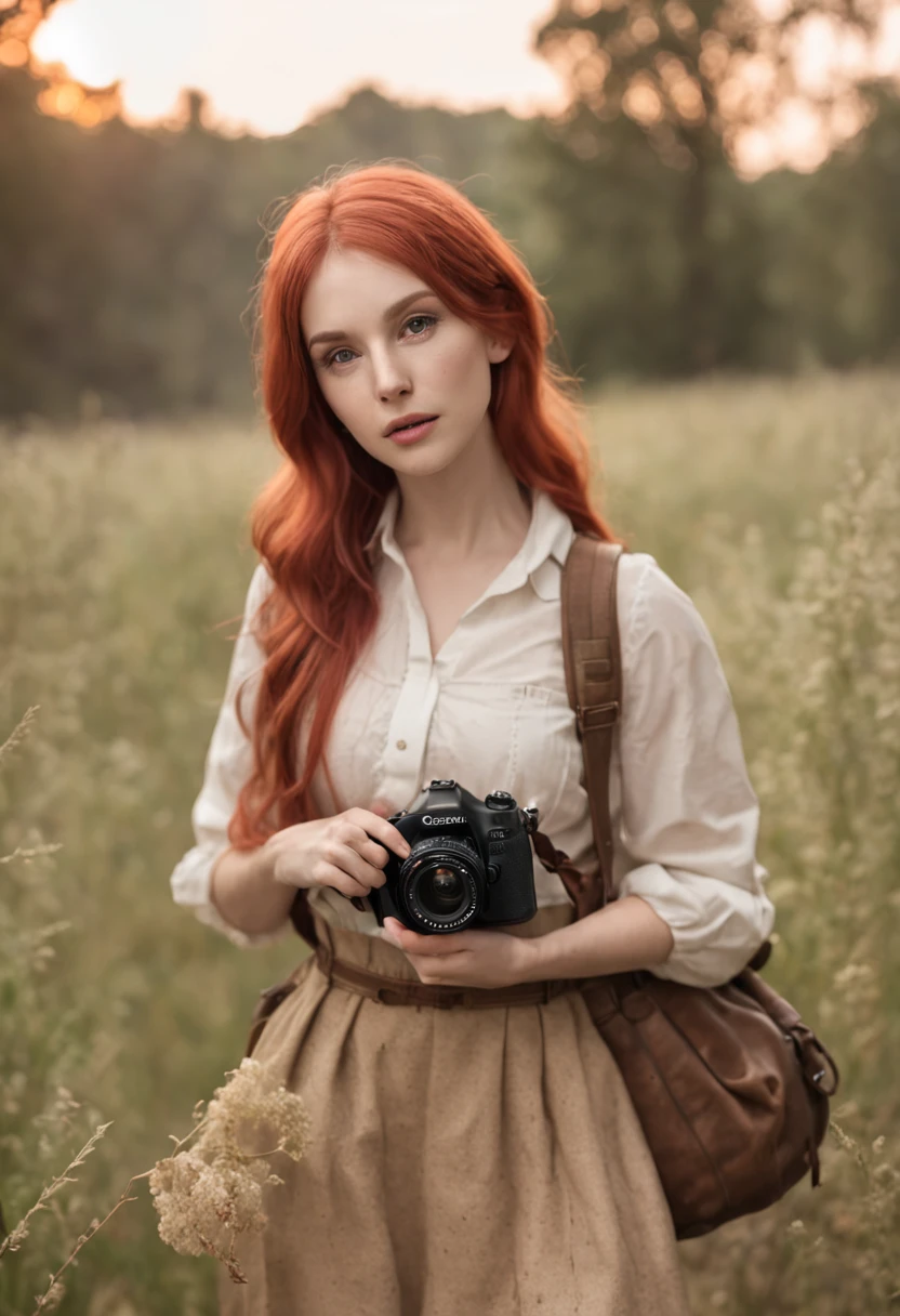 Hayley williams, hiking outfit, big boobs, having romantic dinner, ultra realistic, photography, realistic