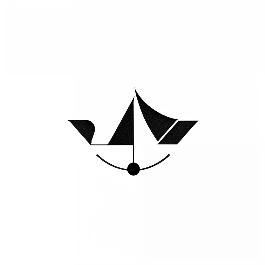 tenten, black and white logo, Black and white logo, logo, Minimalist geometry