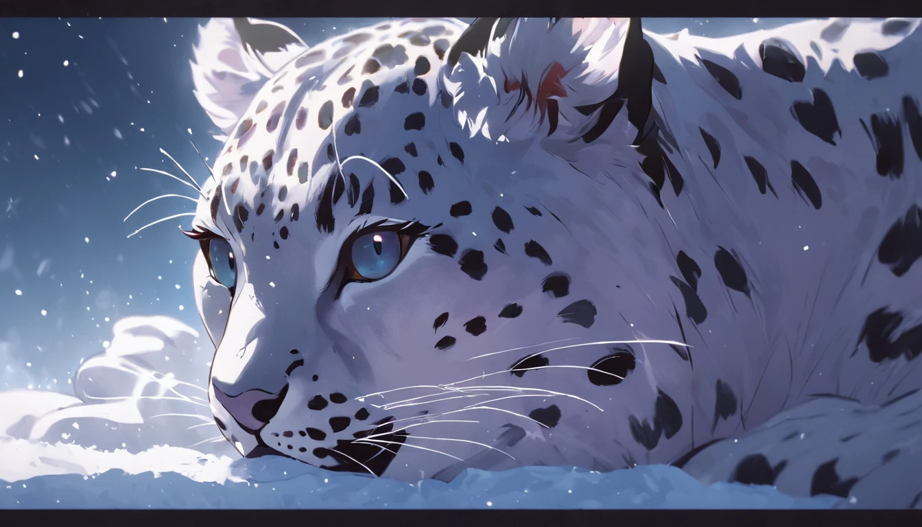 Cheese snow leopard