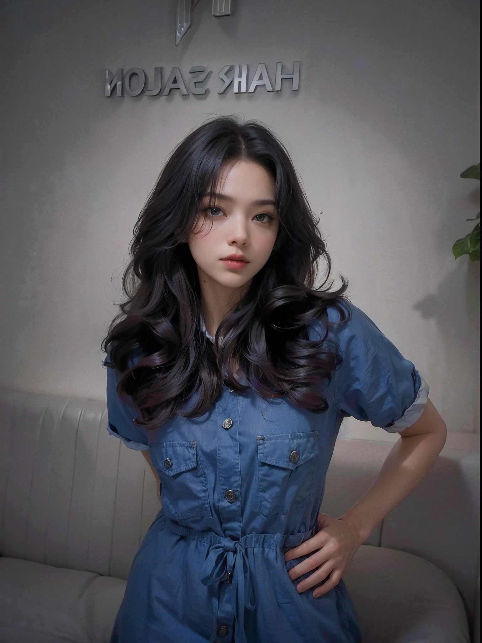 (Extreme Detail CG Unity 8K wallpaper, masterpiece, highest quality), (Exquisite lighting and shadow, highly dramatic picture, Cinematic lens effect), a girl in a white Spider-Man costume, silver gray hair color, from the Spider-Man parallel universe, Wenger, Marvel, Spider-Man, sitting on the couch, dynamic pose), (excellent detail, excellent lighting, wide angle), (excellent rendering, enough to stand out in its class), focus on white Spider-Man costumes, complex spider textures