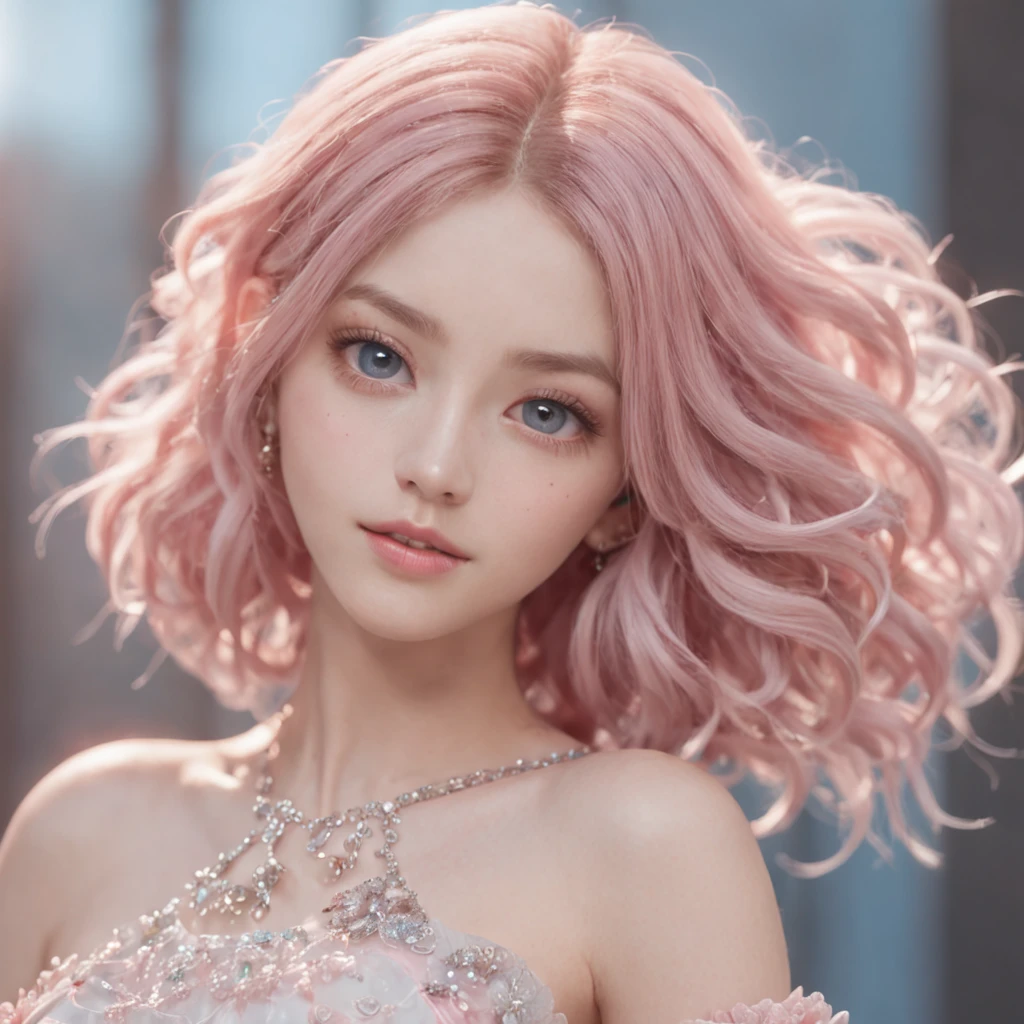 (Best Quality:1.3),4K,8K,8K Portrait,16 K,(masutepiece:1.2),1girl in,Solo,(maximalism:1.5),opal,ultra-detailliert,absurderes,(very detailed beautiful face and eyes:1.3), (Highly detailed beautiful hair:1.3),delicate composition, (Full body:1.5),(full-length figure:1.5), Super cute girl,(Medium Hair:1.4),Pink eyes,light blue eyes,(Pink hair:1.2),(Light blue hair:1.4),(Playboy Bunny:1.6),(Jewelry Hair Ornaments:1.3), (jewelry eyes:1.3),(Eyelashes:1.2),(symbol in eyes:1.3),(hight resolution, Twinkle,Glitter,Lens Flare,light Particle,Shining:1.3),(Cute:1.5),(NSFW :1.5)