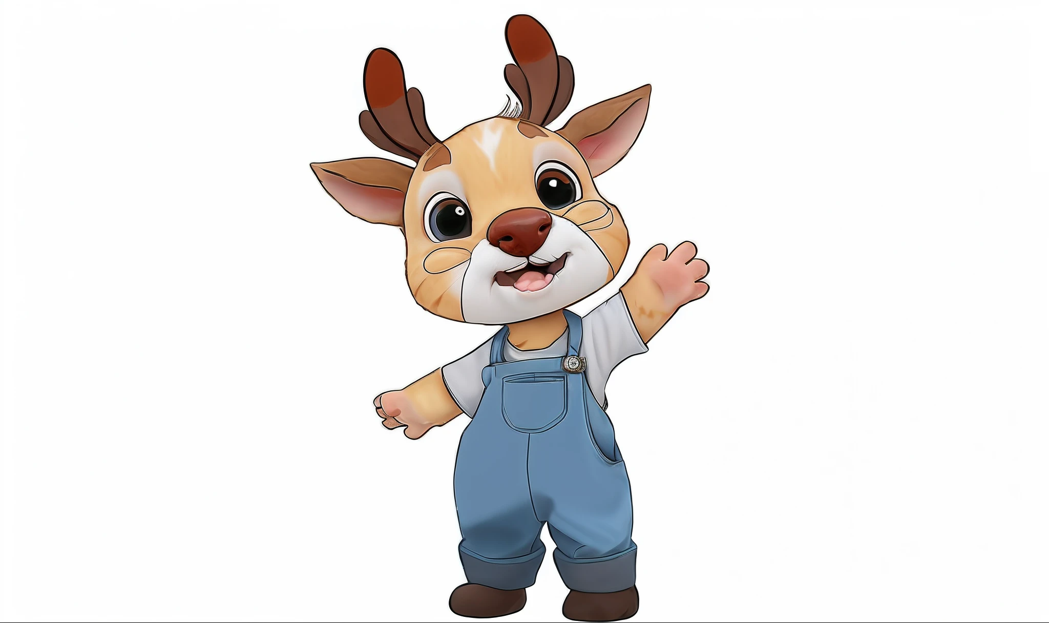 Cartoon cute pet Q version animal theme IP HD hand drawn