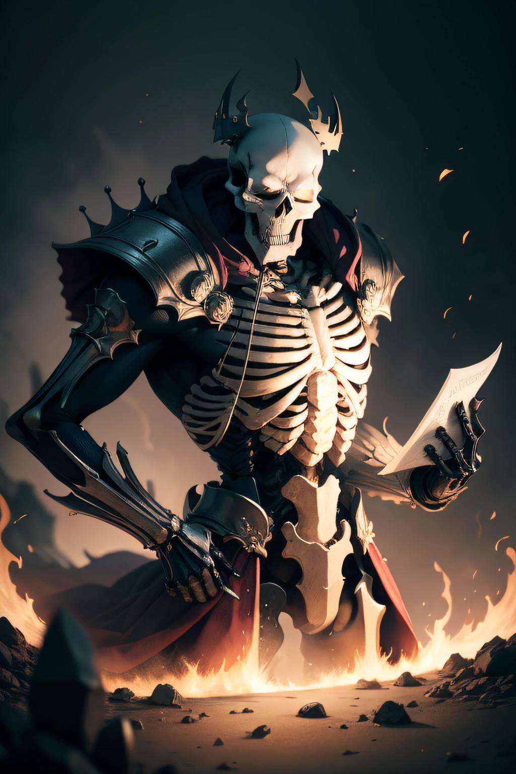 skeleton king, info items, skill images with dynamic effects