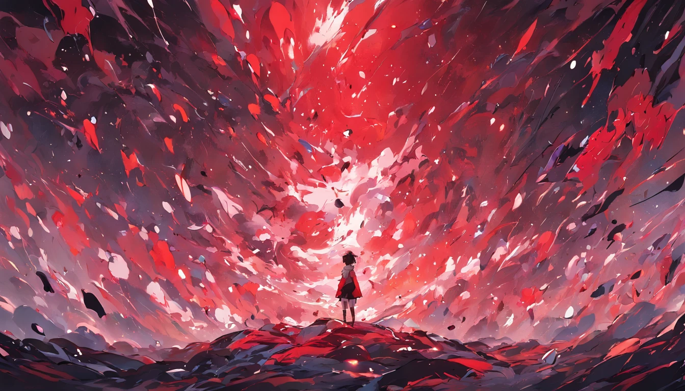 Evil star background, cinematic, fire
