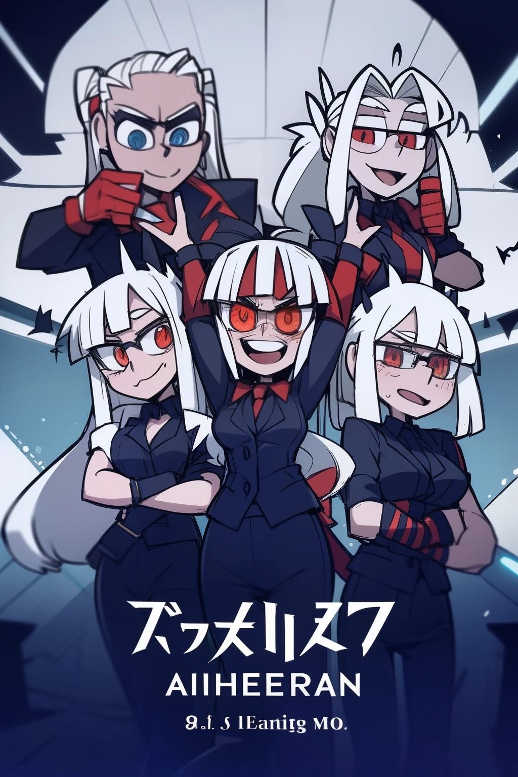 high detal,8K分辨率,超高分辨率,Cartoon cute ,ssmile,dynamic angle,Extreme picture quality,Highest accuracy,Precise and perfect anthropomorphic structure,Wear a Tang costume,Stand up,Seven doppelgangers,Three nods