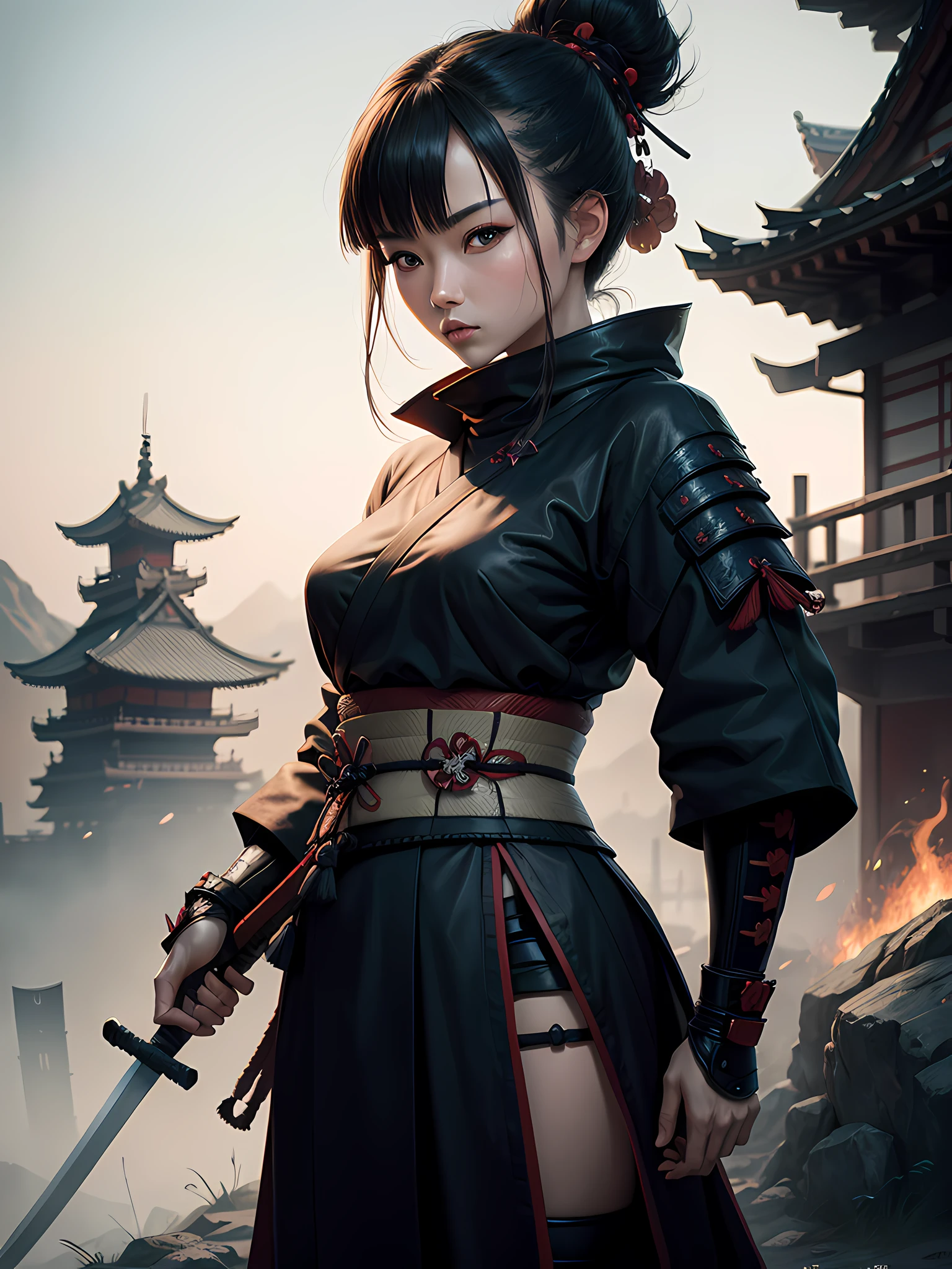 samurai assassin girl