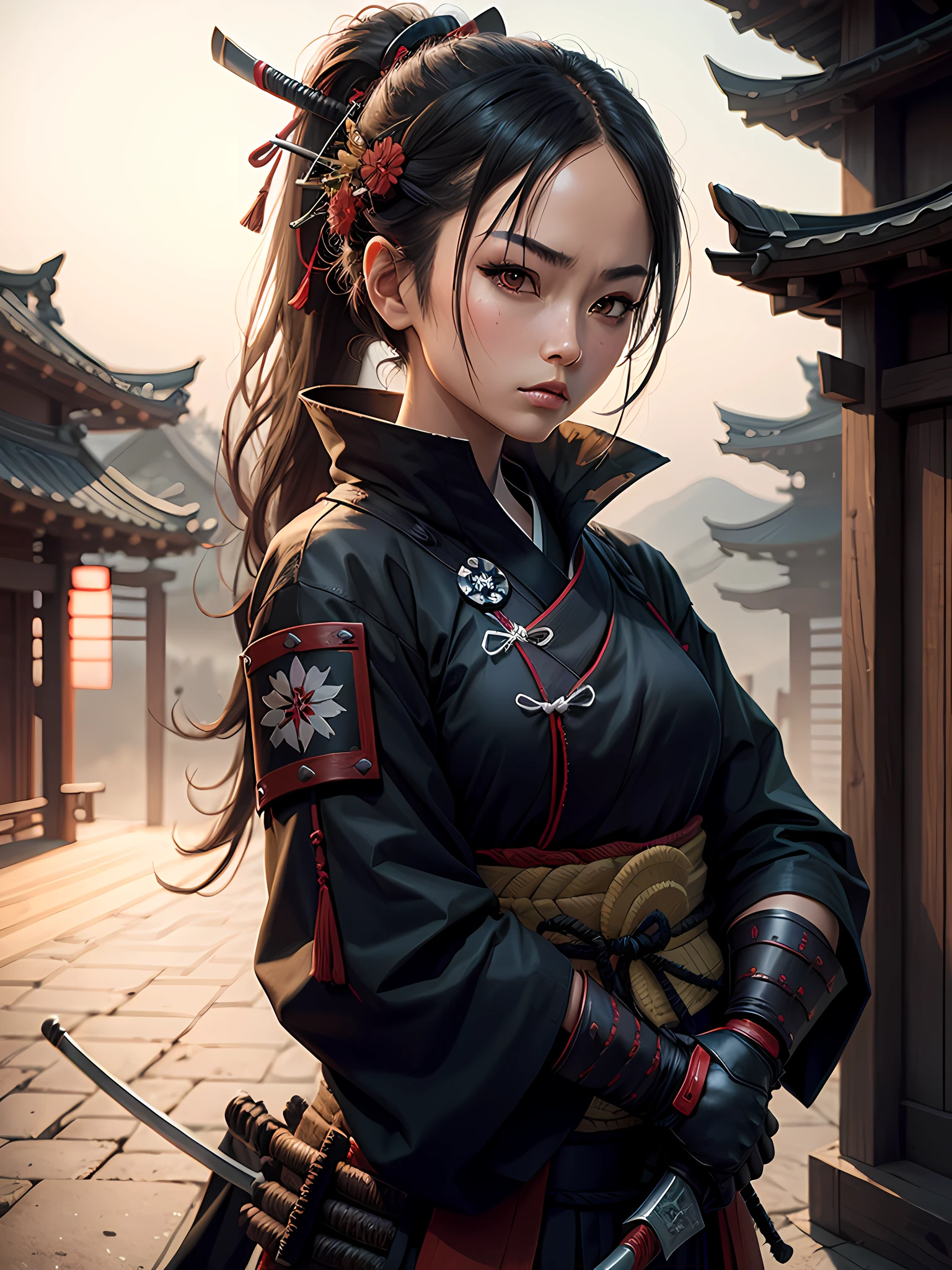 samurai assassin girl