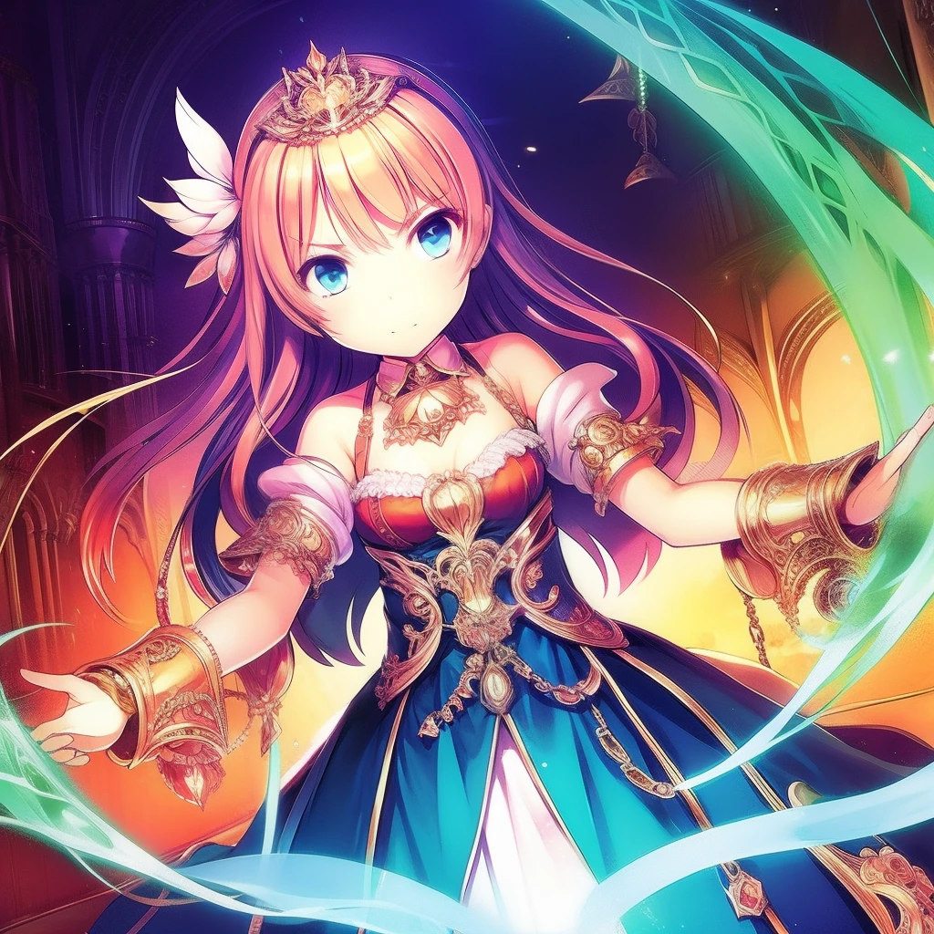 1girl,ogc,magic,(Best quality)