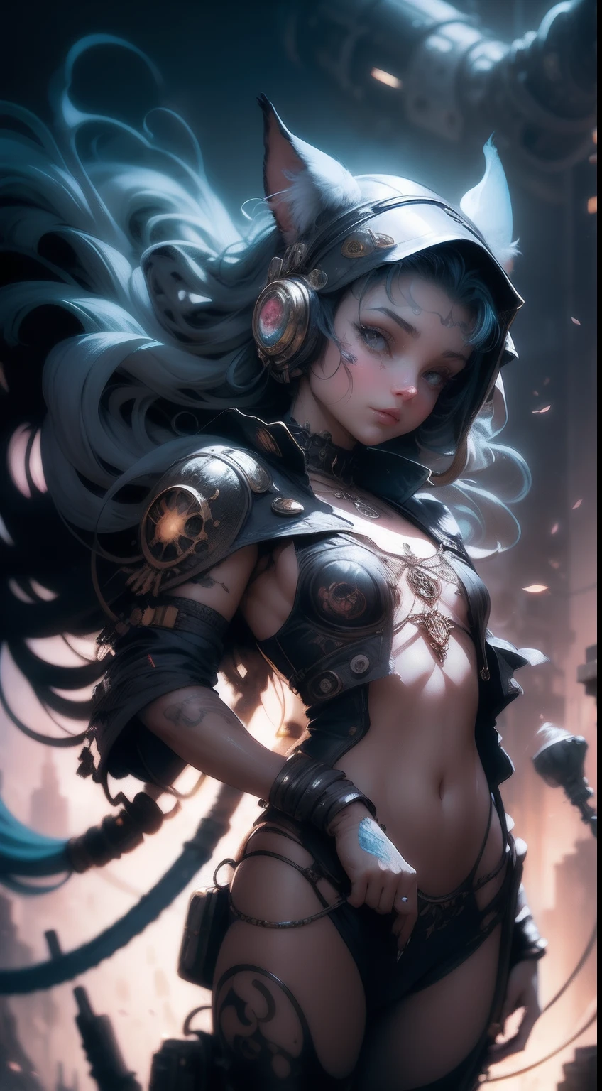 557. A surreal fusion of two unrelated objects or concepts, For example, the integration of city and nature or technology and organic matter. bloomcore, Bohemian, untiy, Creepy, Dark fantasy, cyber art, Crustal punk, De Copunk, Dieselpunk, Dreamy, Emotional, evil theme, Ethereal, charlie bowater, Craig Mullins, Drew Struzan, Enki Bilal, Frank Miller, Frank Thorne, Francoise Neilley, inuyasha, Jackson Pollock, James Jean, Jeremy Mann, Josephine Wall