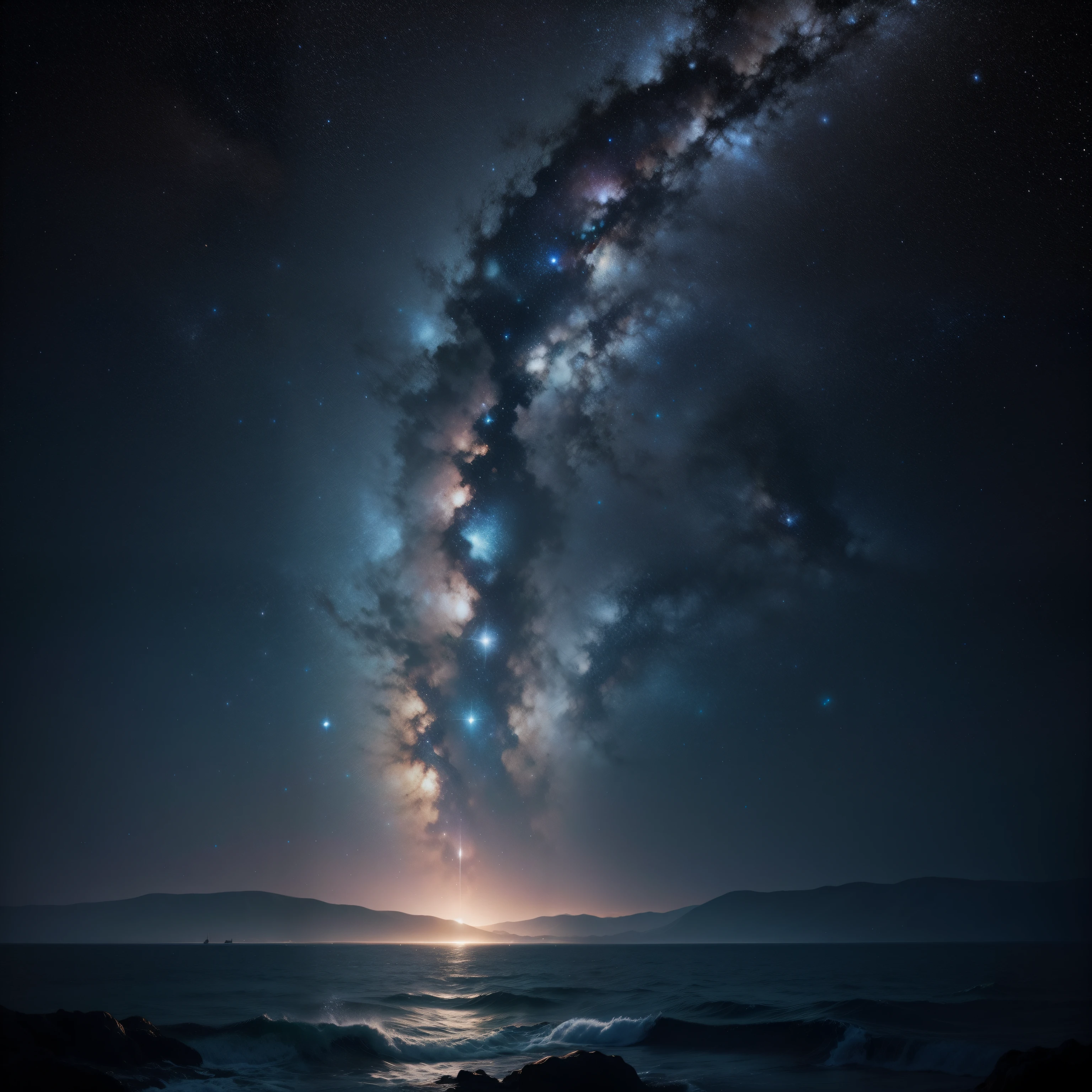 sea of stars,Fantastic starry sky