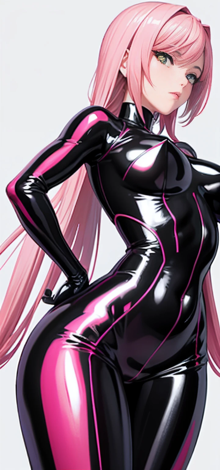 (tmasterpiece,top-quality,best qualityer,offcial art,Beauty and aesthetics:1.2),(1个Giant Breast Girl:1.3),The is very detailed,rich colourful,Most detailed((ultra-detailliert)),(highly detailed CGillustration),(very fine and beautiful),(From the side),电影灯光,((1 mechanical girl)),Single,complete,(Machine-made joints:1.2),((Mechanical limb)),(Many mechanical tentacles),(binding),(Realiy),(Realiy,(glute),(sexyposture),(Blood vessel attached to tube), (metal), (A mechanical vertebrae attached to the back),(Real breasts),(of a real,(Big breasts that expose the,((The mechanical cervical vertebrae are attached to the neck)),(legs are open),(face expressionless,(Wires and cables connected to the neck:1.2),(wires and cables connecting to head:1.2)(character focus),scientific fiction,with black background,(slimes:1.5)Pink latex jumpsuit,Hollow-out on,Holt collar, latex shiny,tight-fitting,sweat leggs,White liquid, Pink body, wearing atsuko kudo latex outfit, wearing tight suit, Smooth pink skin, catsuits, Wearing latex, shiny plastic, shiny metallic glossy skin, The color of pink glow, latex outfit, chrome bodysuit, cyberpunk glossy latex suit, Shiny, futuristic glossy latex suit spread their legs M-shaped legs angry look sullenness Irritated,white liquid all over body,