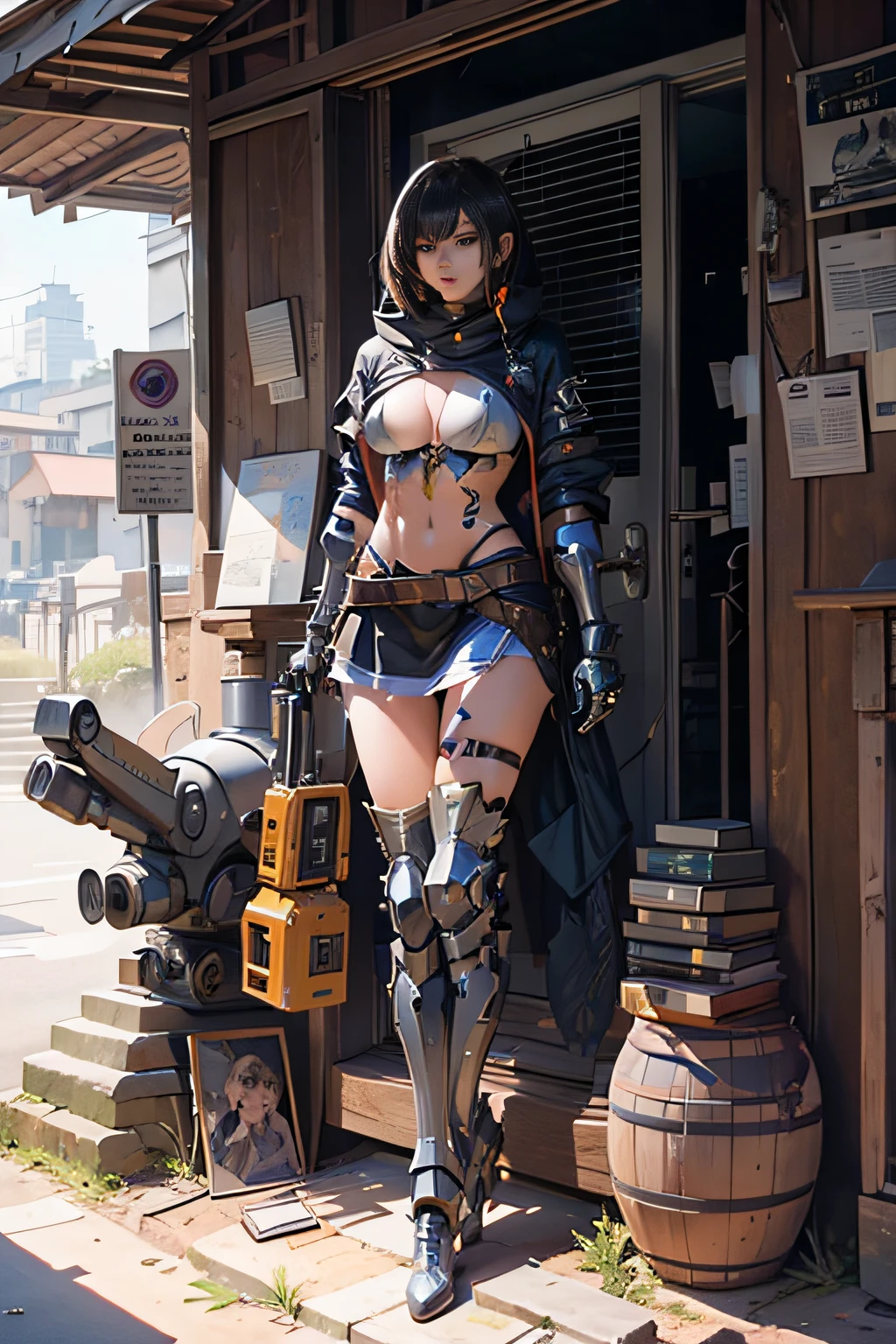 Female Abs Mecha Naked --auto