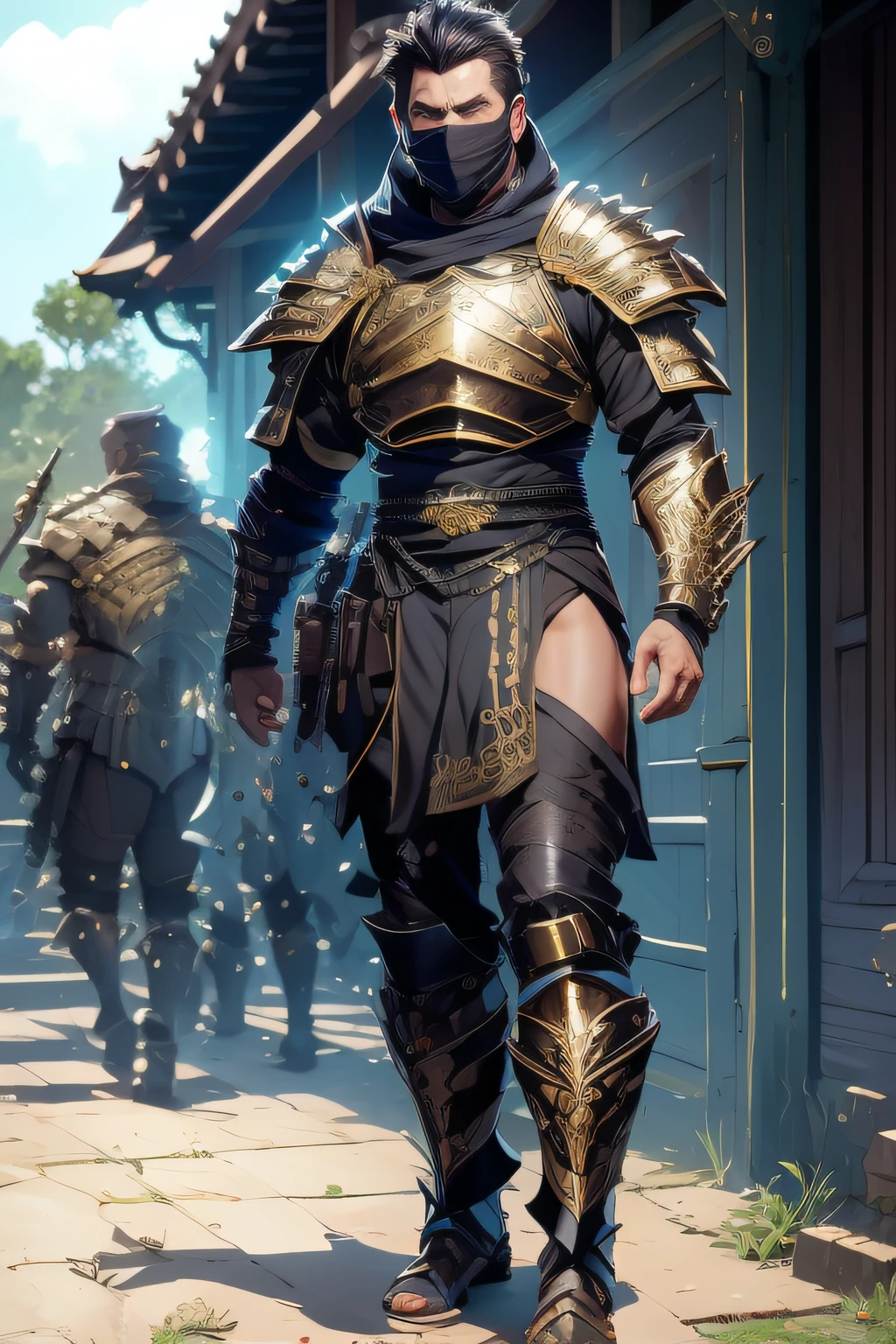 gameicon), (Cuirass icon : 1.5), chest plate , Brown pectoral muscles, chest plate, Thick brown cuirass, Thick-breasted, Complex armored cuirass, Heavy fantasy armored cuirass, Detailed cuirass, ornate armour, Paladin armor cuirass, Combat armored cuirass, Intricate cuirass, gorgeous armor, heavy chestplate armor, Cuirass fantasy armor, Bulky armored cuirass, heavily armored, Magic leather armor cuirass, Intricate legendary armor，a person