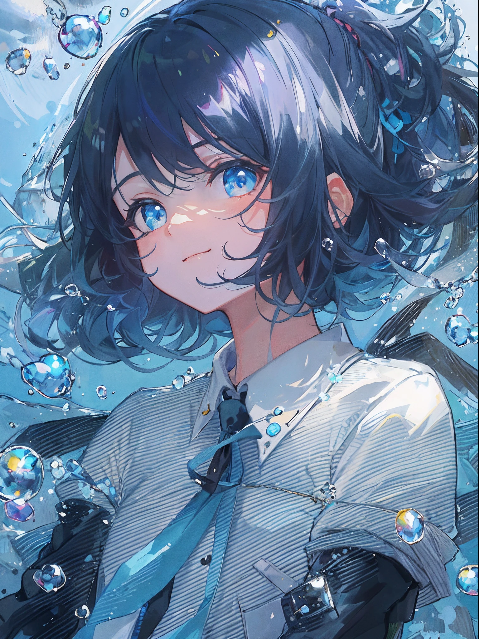 A beautiful, Sunny and cheerful girl