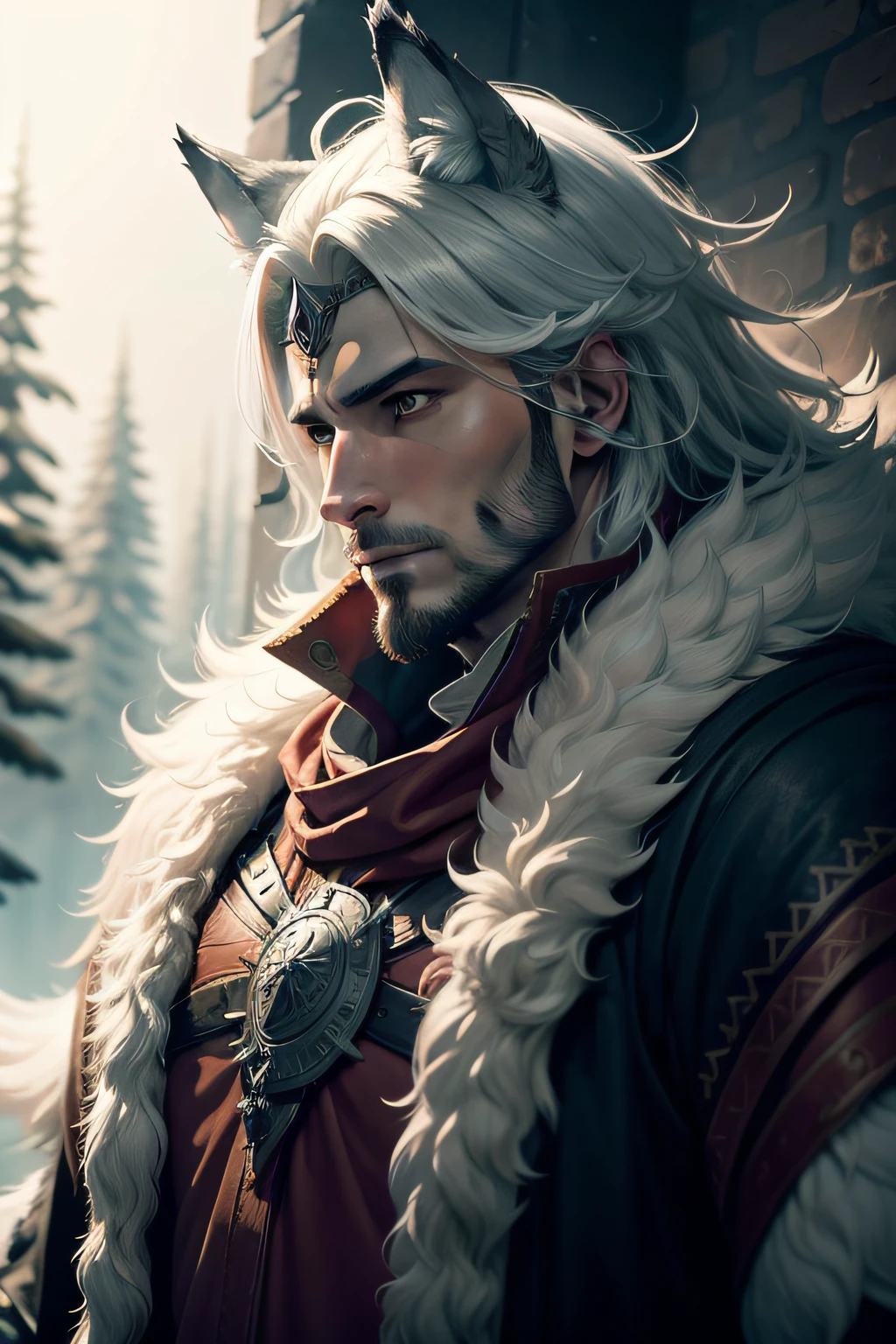 A wolf king
