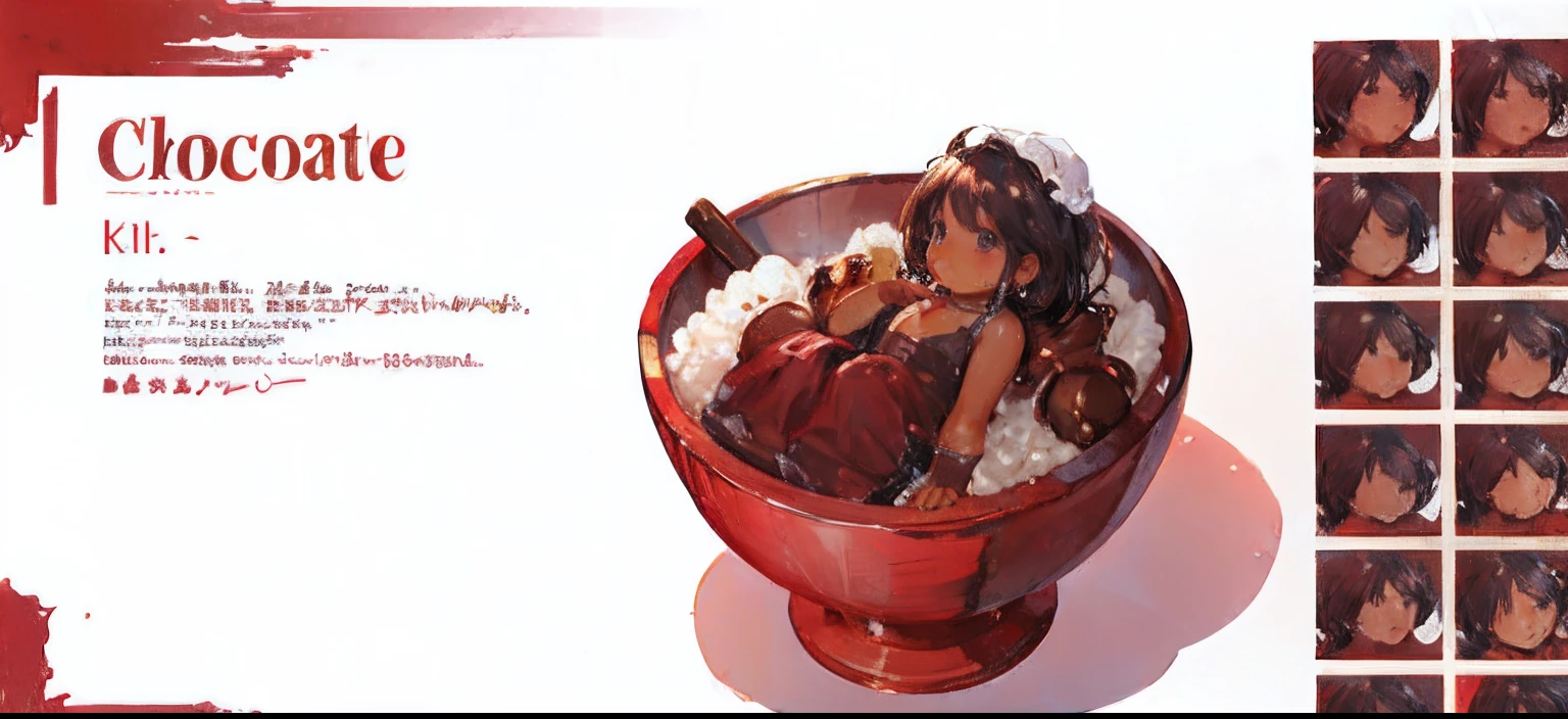 Chocolate , concept art, 4k