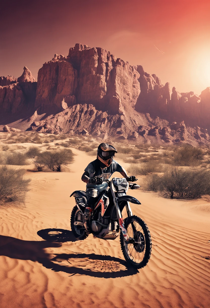 logo,Hardcore dirt bike,Desert off-road,steins,