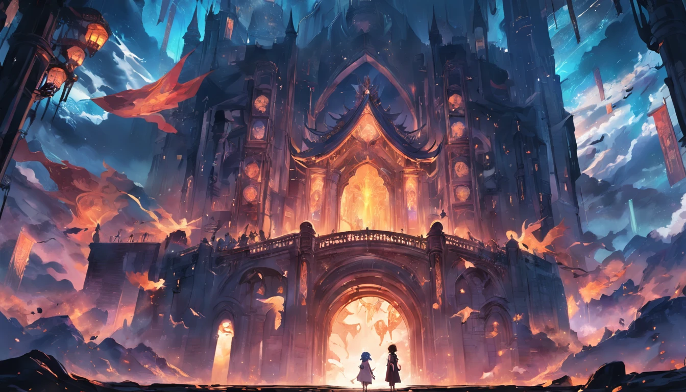 A banner that shows the atmosphere of fantasy stories