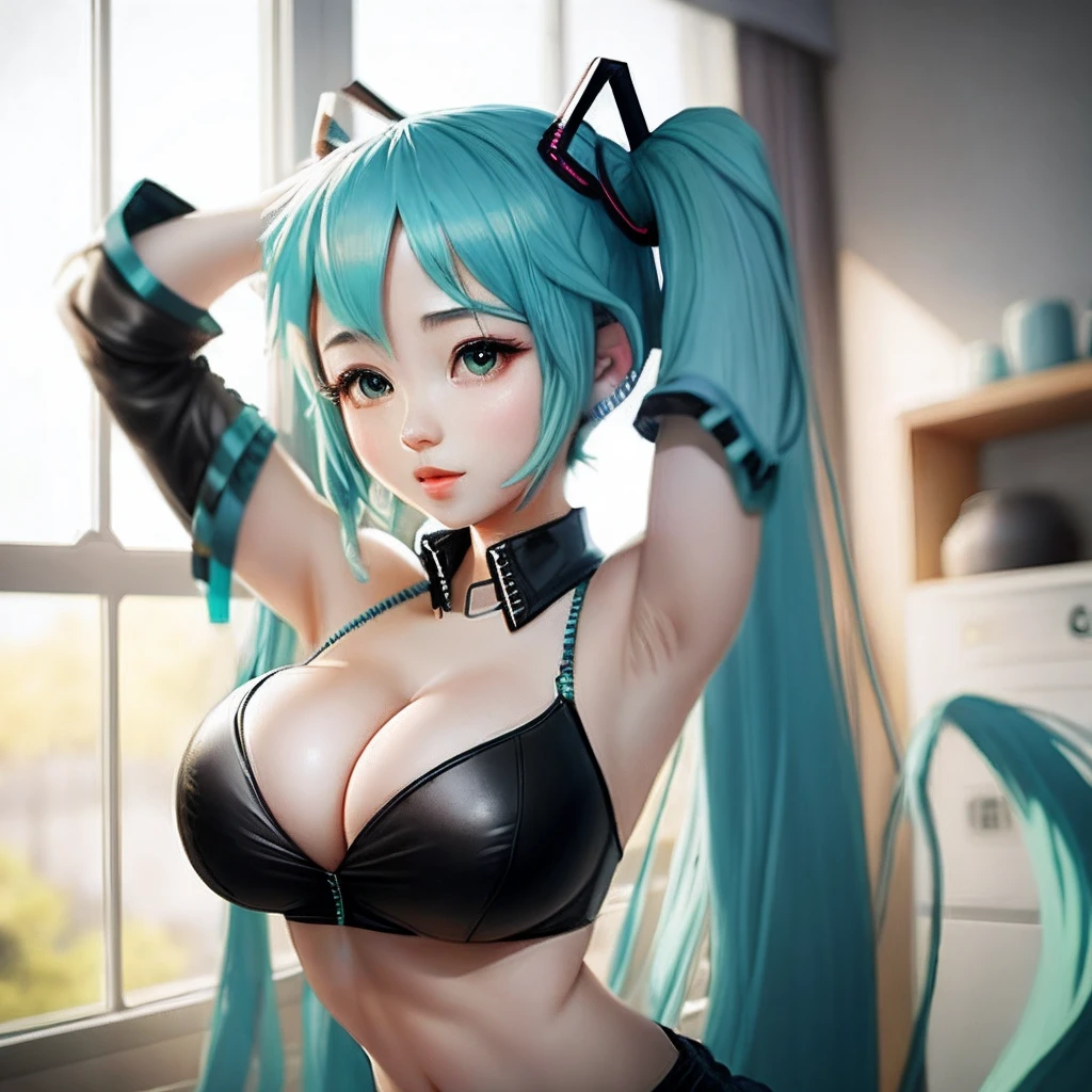 Big breasts Hatsune Miku