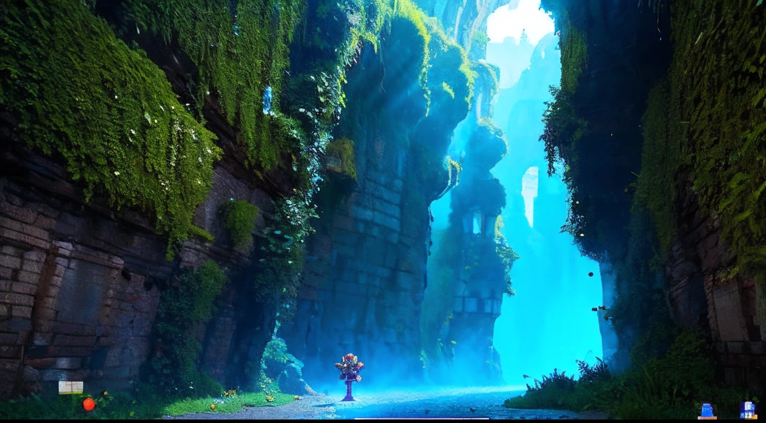 pixel game,scenography,fantastical scenes,Puppet Adventures, Pixel art #pixelart