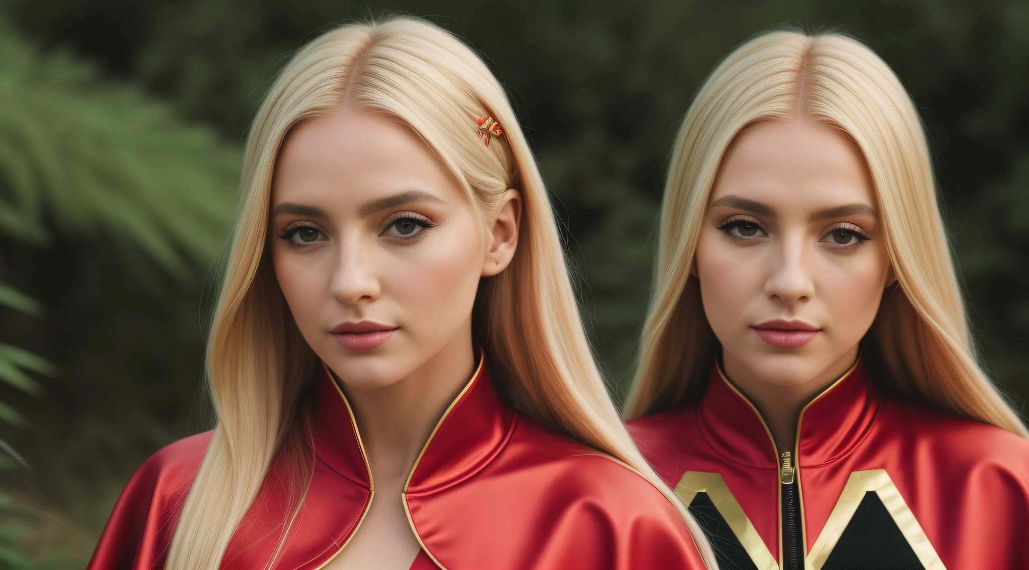 um close up  KIDS GIRL BLONDE LONG HAIR com um capuz vermelho em um fundo vermelho, Erosions, scorpions, Caparisons, Album art, prop rocks, album cape, chifres vermelhos, new album cover, Arte Oficial, Arte Promocional, Arcontes, rochas afiadas, rochas alaranjadas, Explosions, rochas), alternate album cover, Variations, progressive rock album cover, album cape!