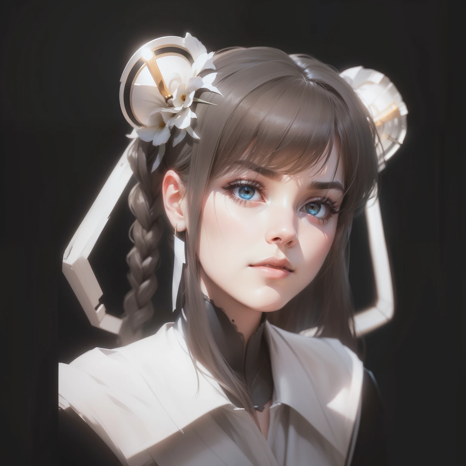 Cinematic lighting，High degree of completion，Fine facial features，the detail，a sense of atmosphere