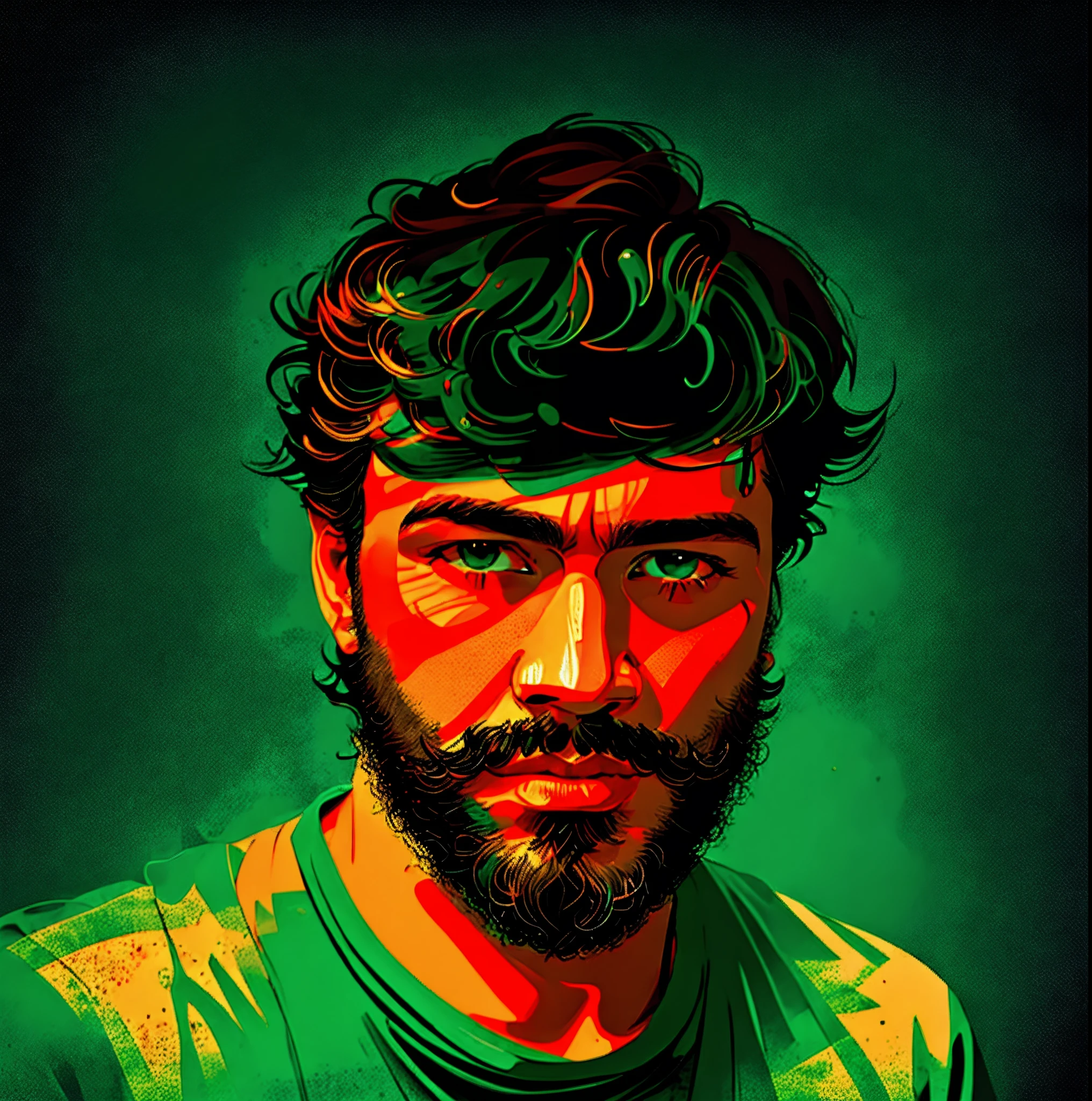 there is a man with a beard and a green shirt, without beard, with a small beard, without beard and mustache, 8k selfie photograph, with accurate face, with no beard, jayison devadas, with a full black beard, an afghan male type, very very low quality picture, short beard, facebook profile picture, ayan nag, good looking face, in the style of 0mib,