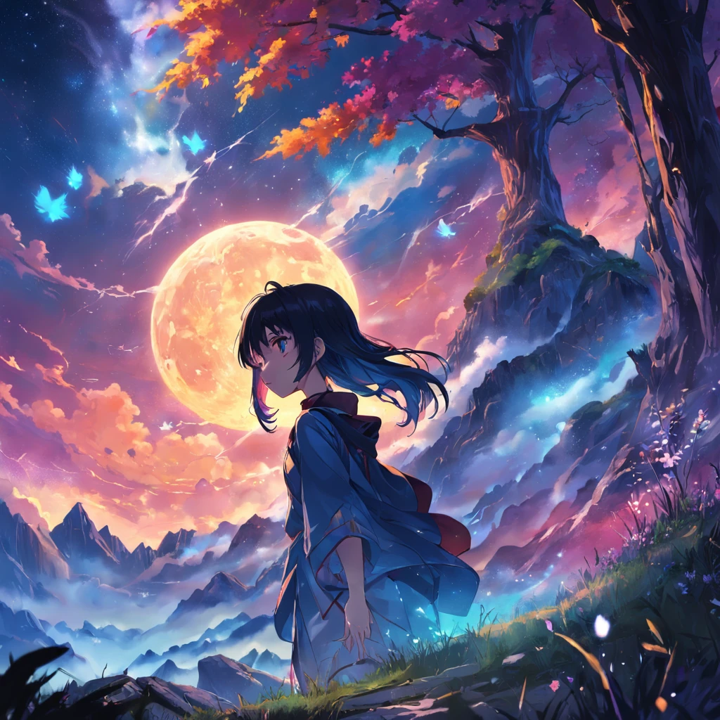 k hd，dream magical，scenecy，photorealestic，